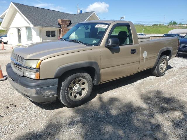 chevrolet silverado 2005 1gcec14x45z350468