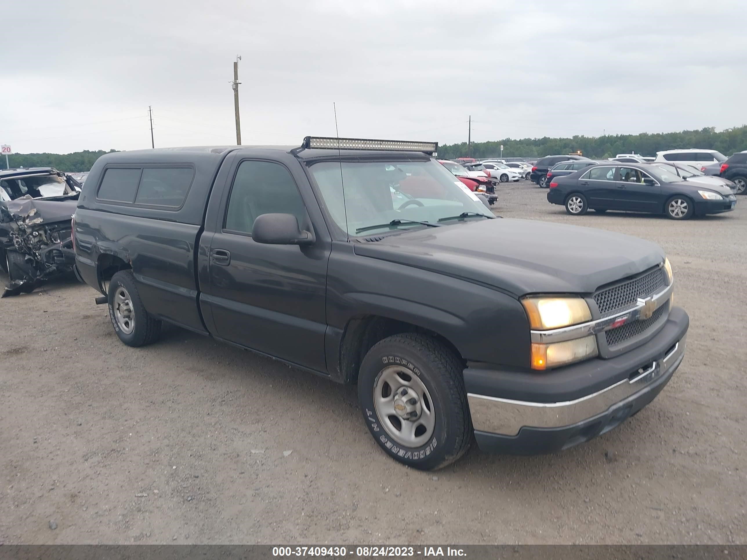 chevrolet silverado 2004 1gcec14x54z351269