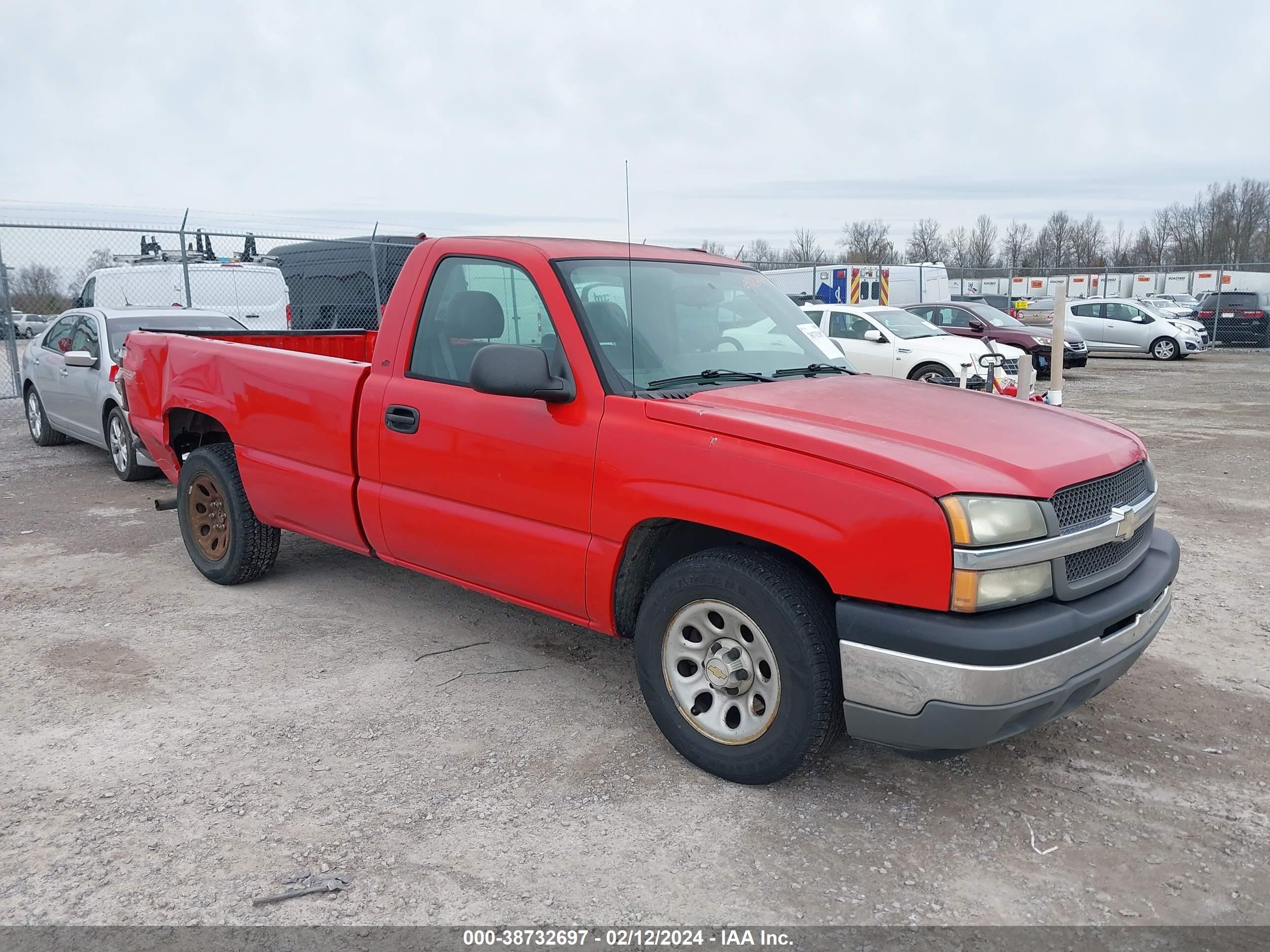 chevrolet silverado 2005 1gcec14x65z136758