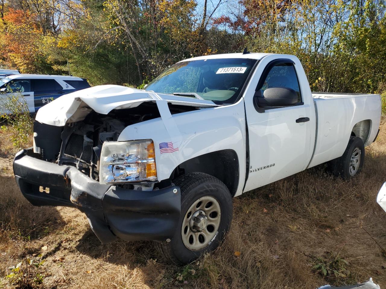 chevrolet silverado 2007 1gcec14x67z598868