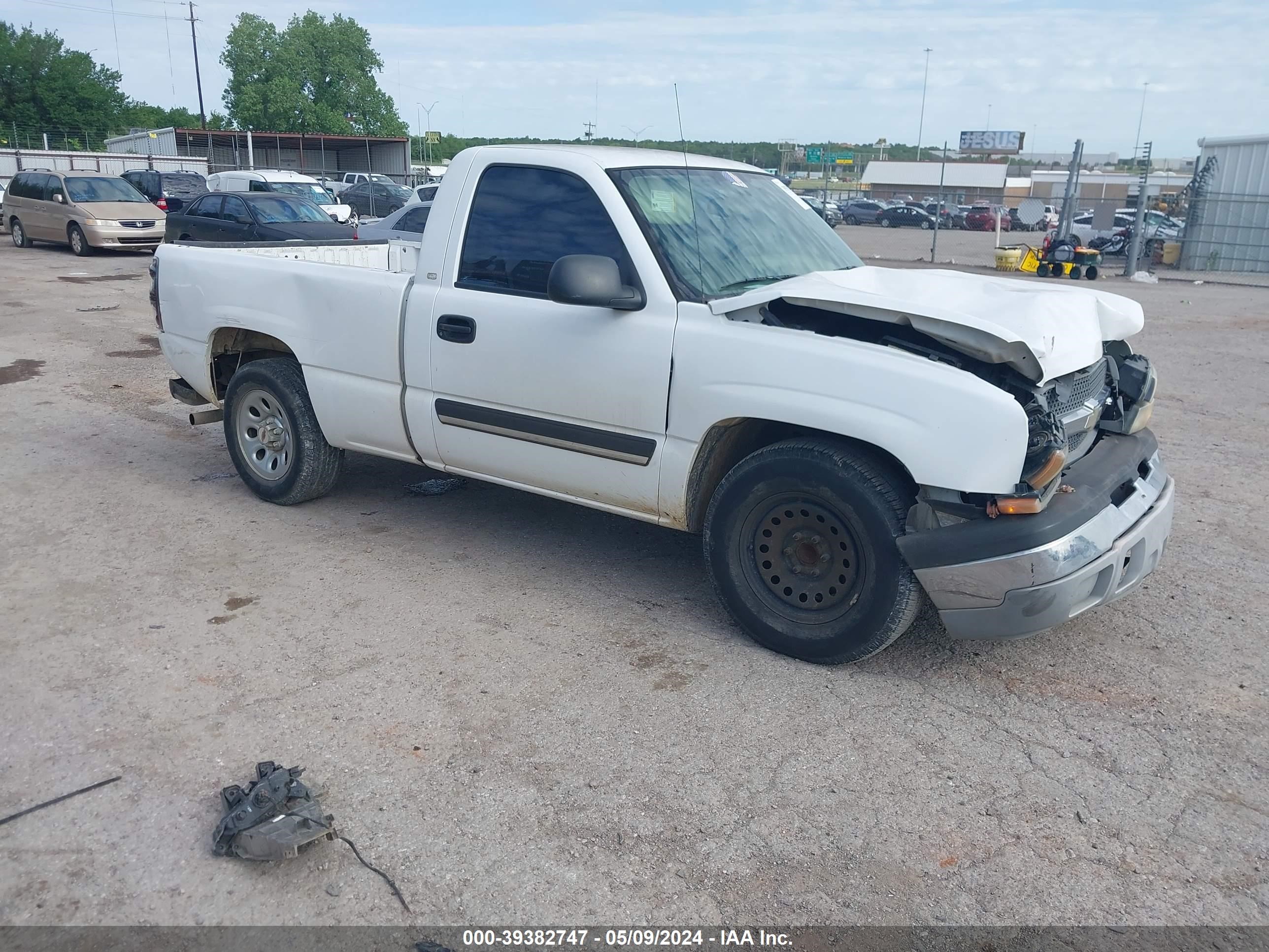 chevrolet silverado 2005 1gcec14x75z178386