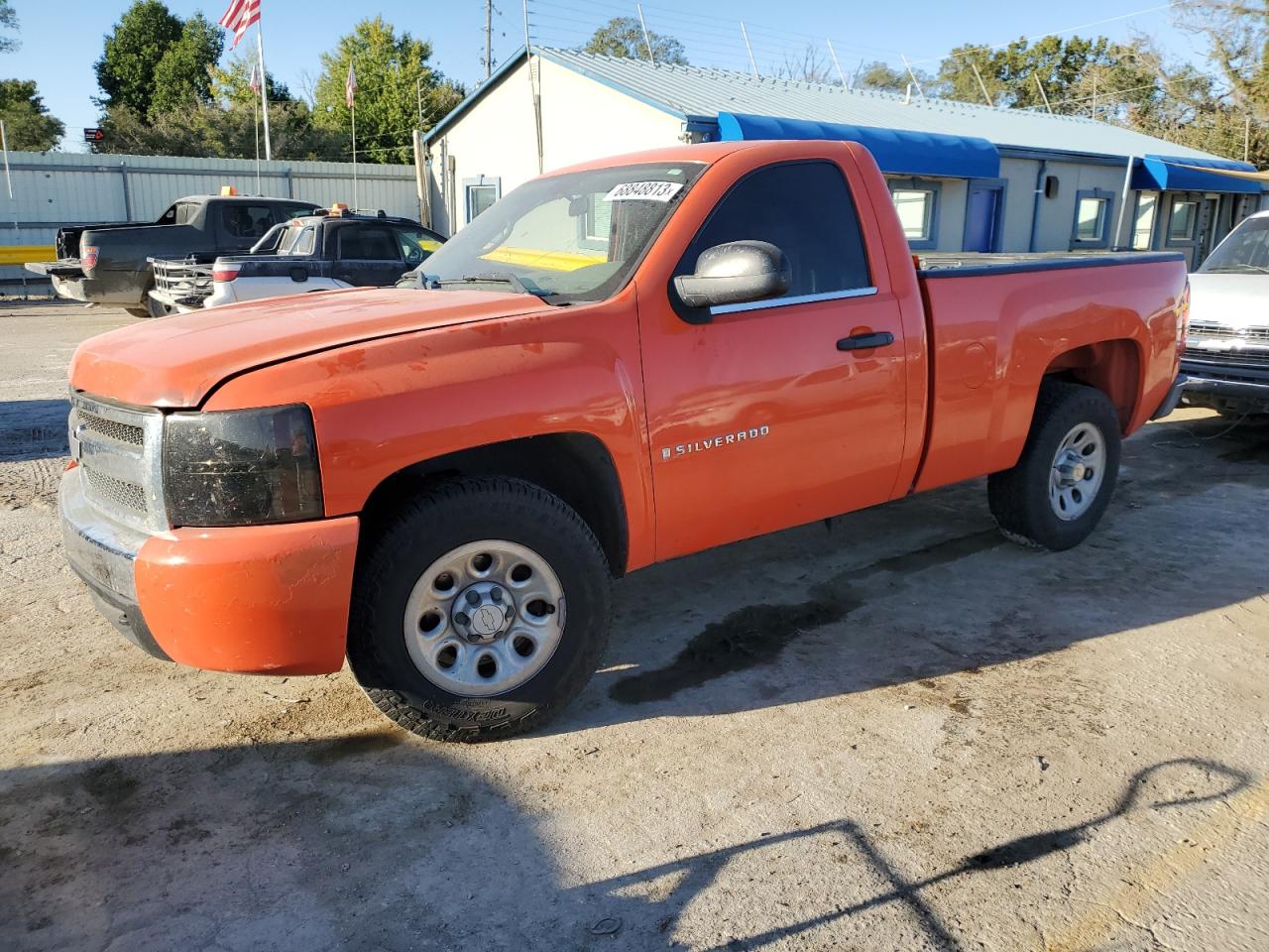 chevrolet silverado 2007 1gcec14x77z609036