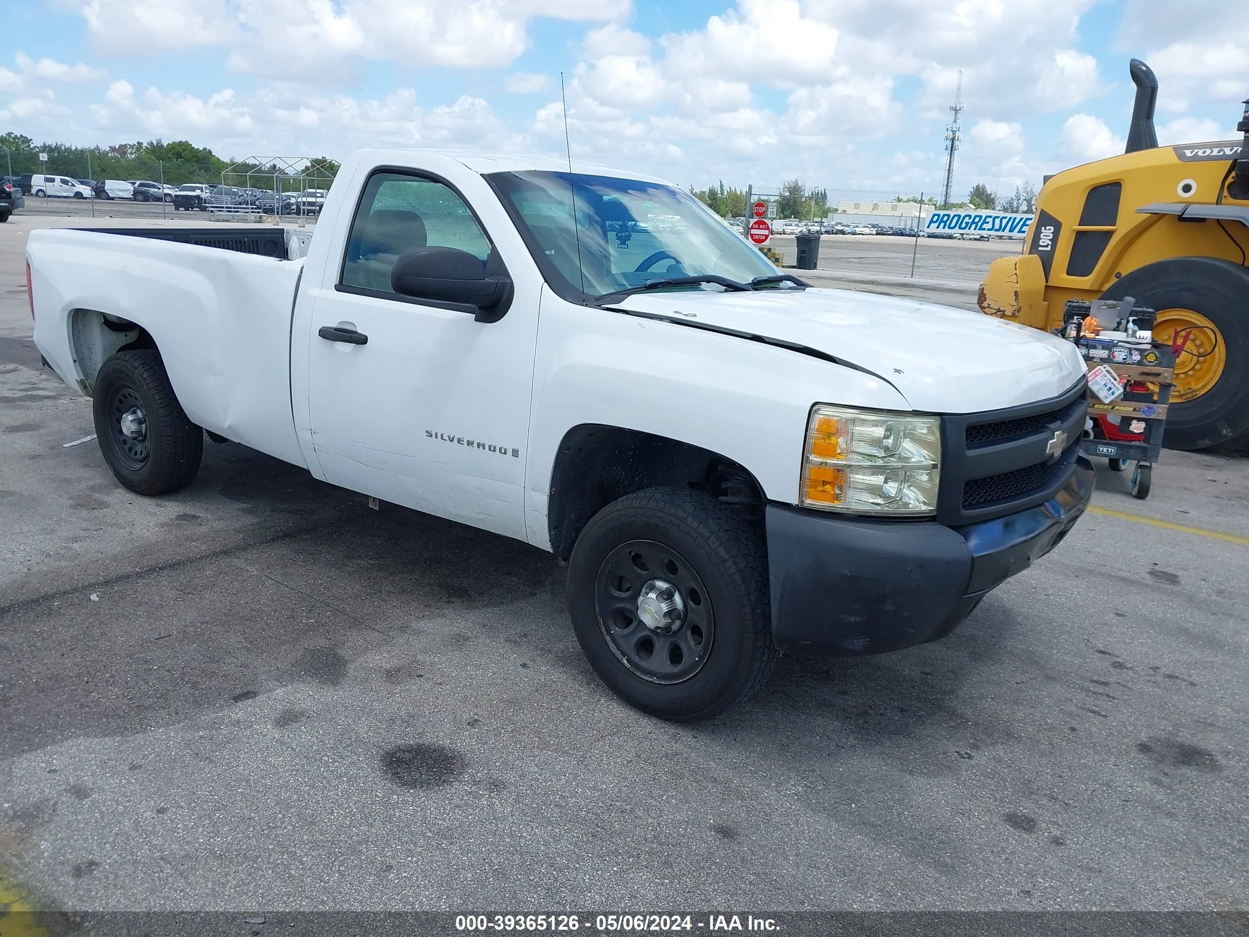 chevrolet silverado 2007 1gcec14x87z622099