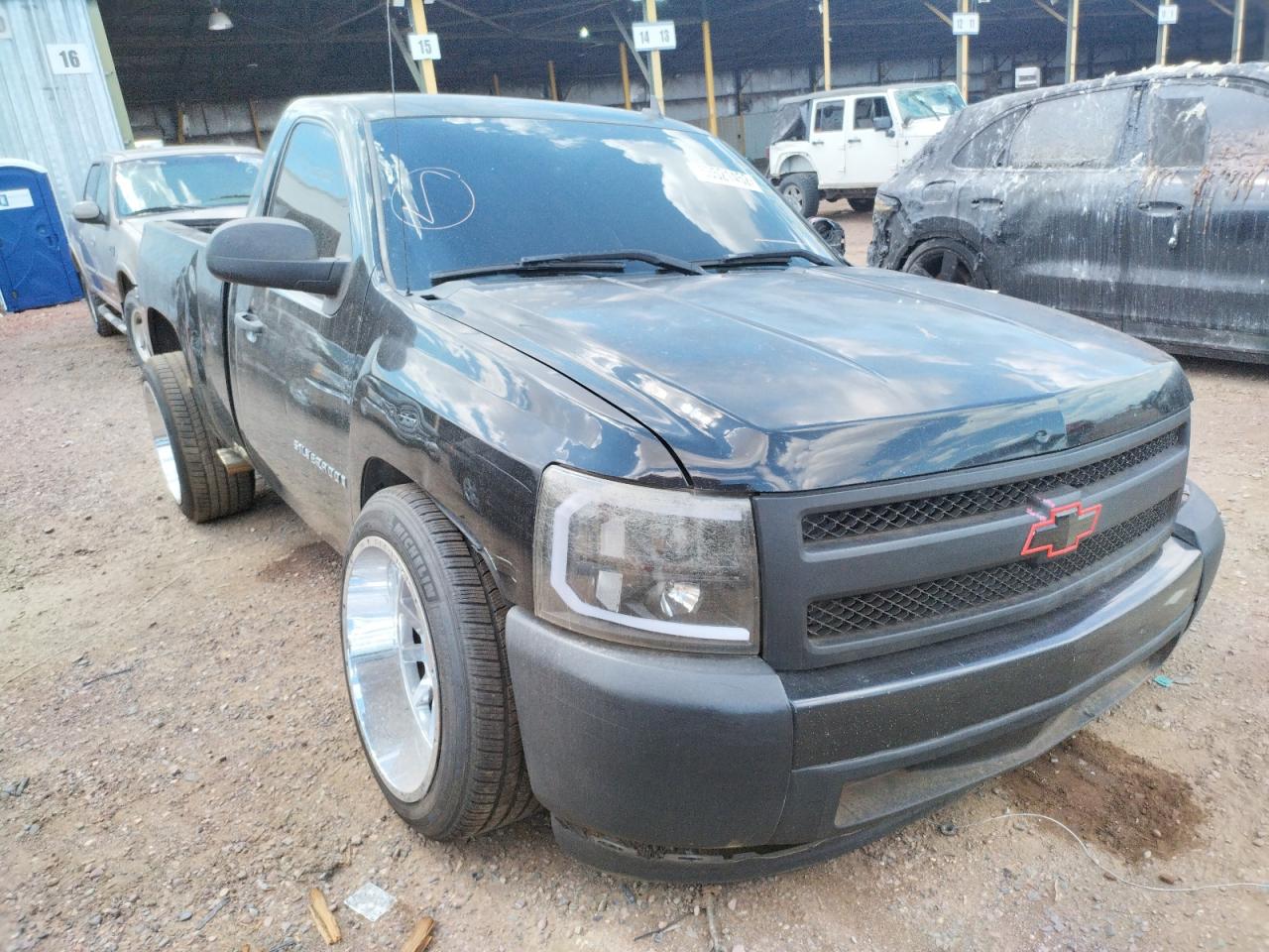 chevrolet silverado 2008 1gcec14x88z143120