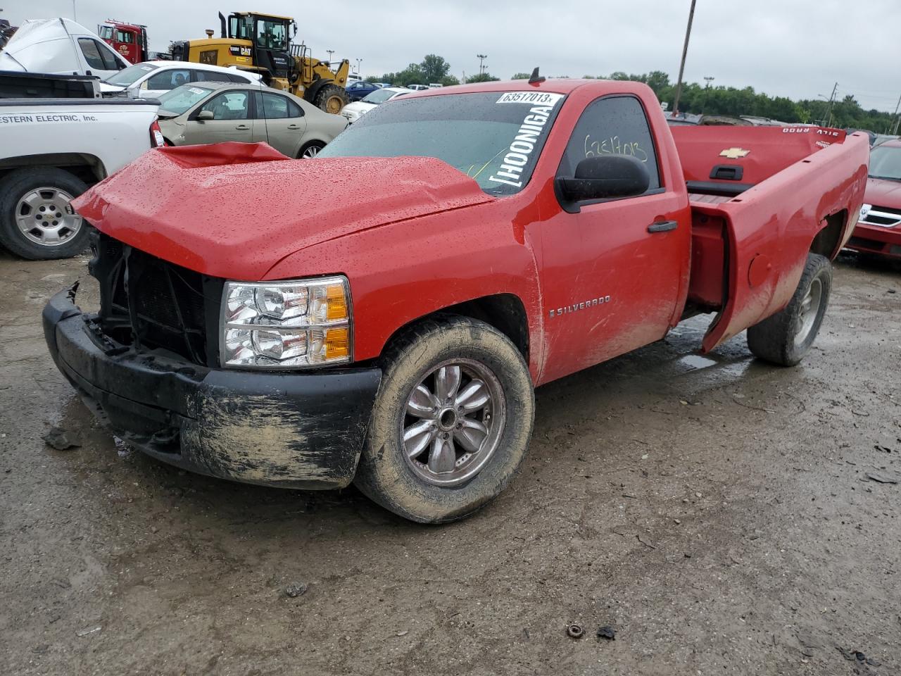 chevrolet silverado 2008 1gcec14x88z245632