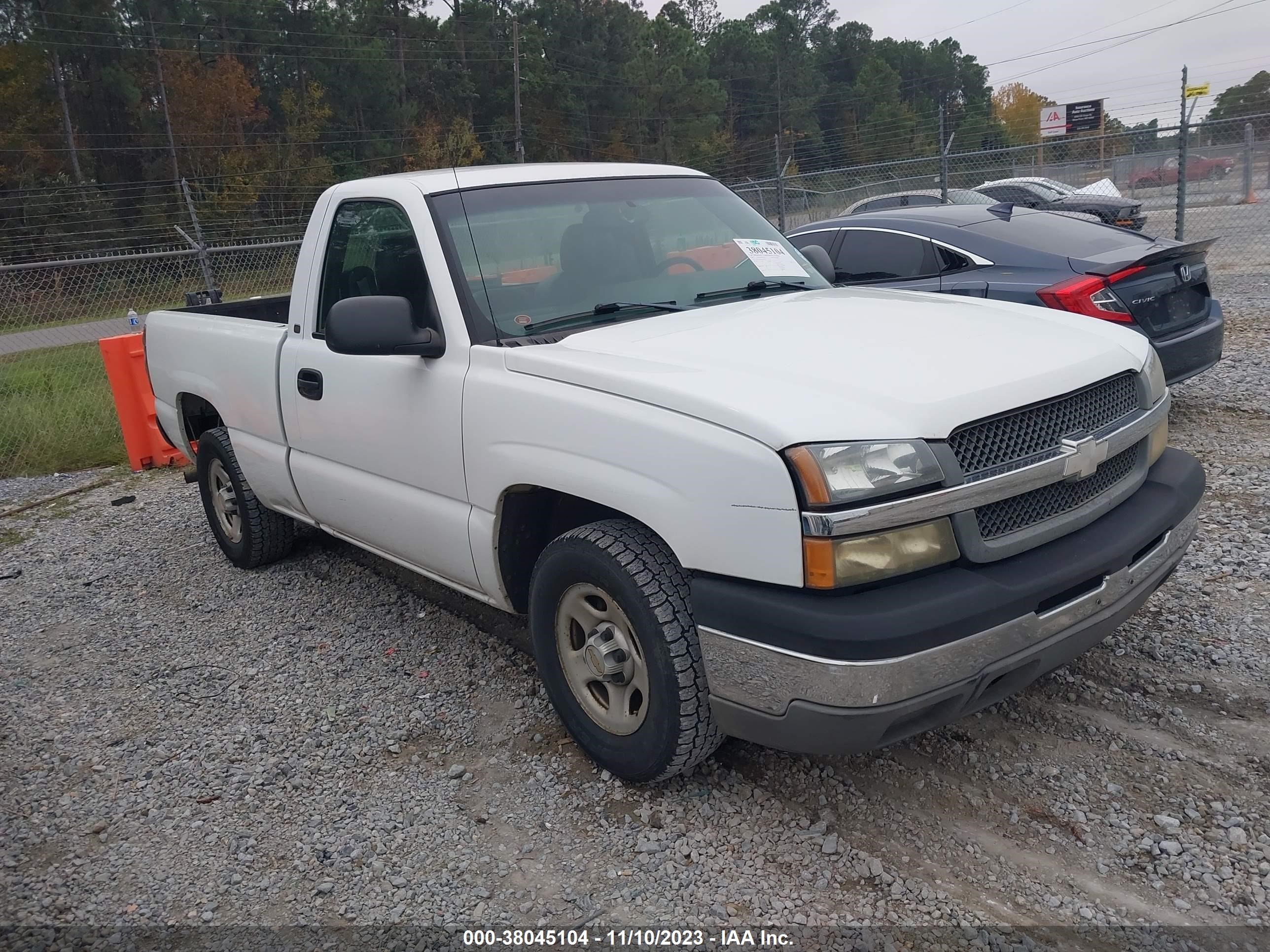 chevrolet silverado 2003 1gcec14x93z220778