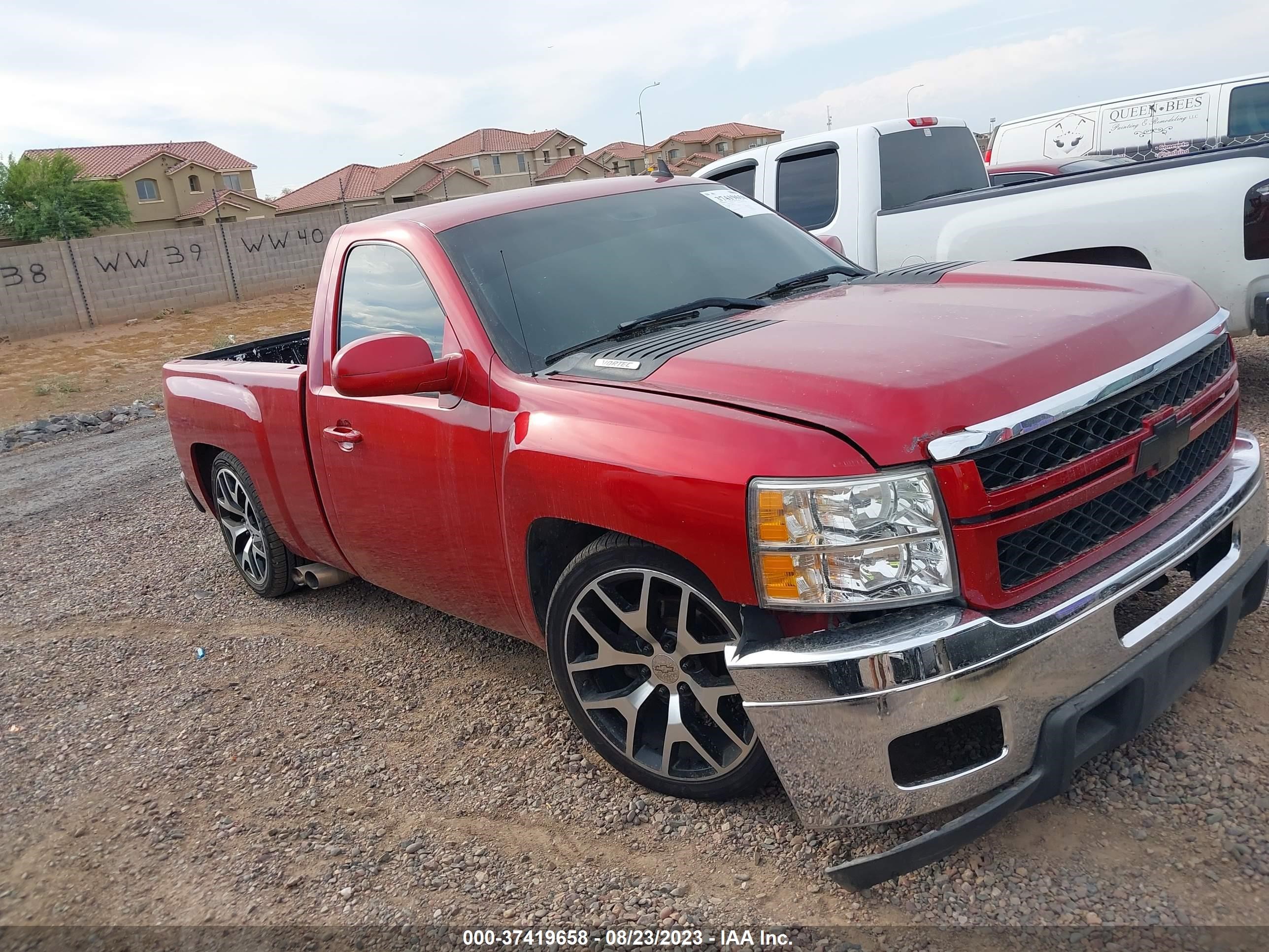 chevrolet silverado 2007 1gcec14x97z651398