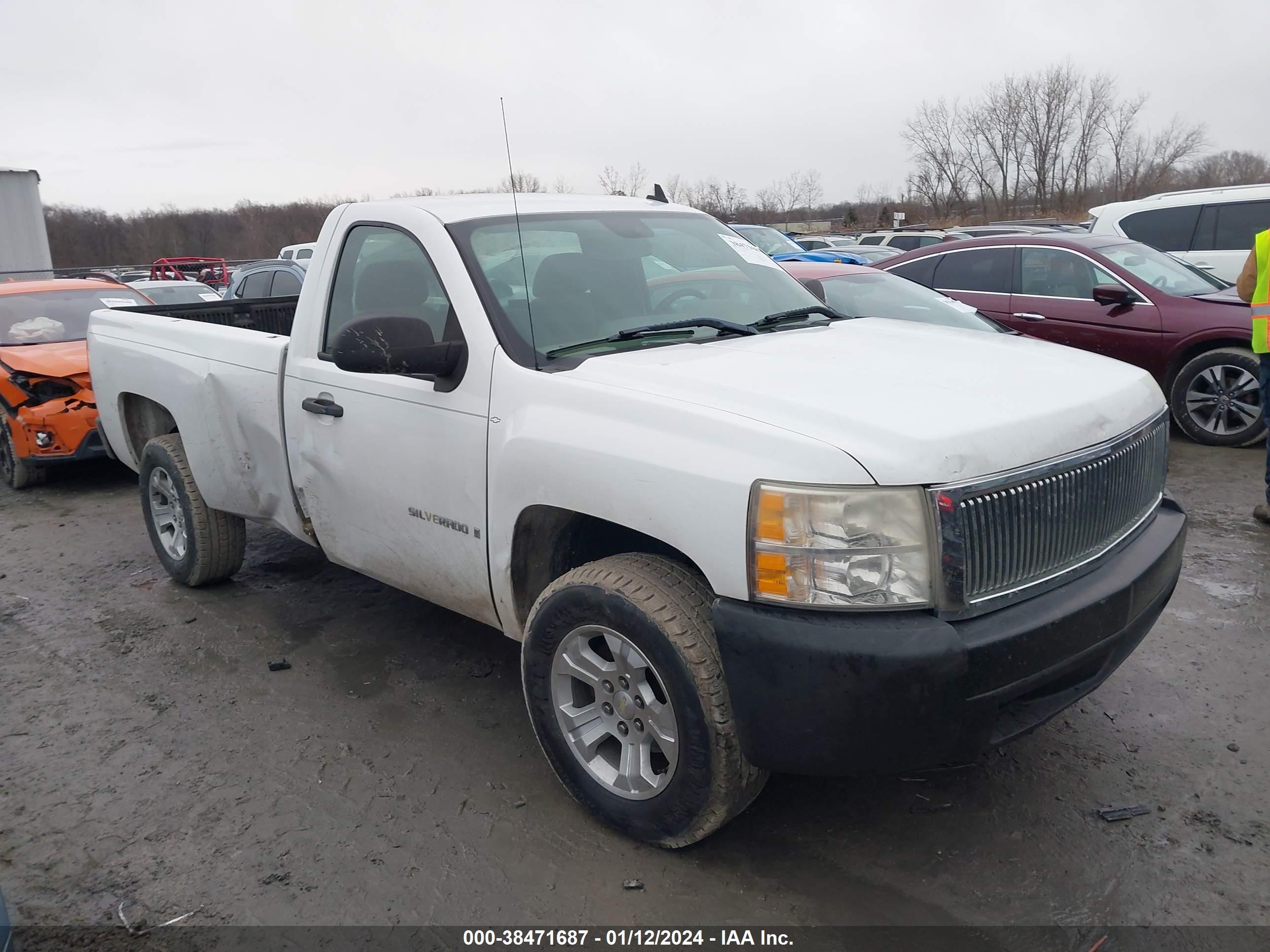 chevrolet silverado 2007 1gcec14xx7z647747