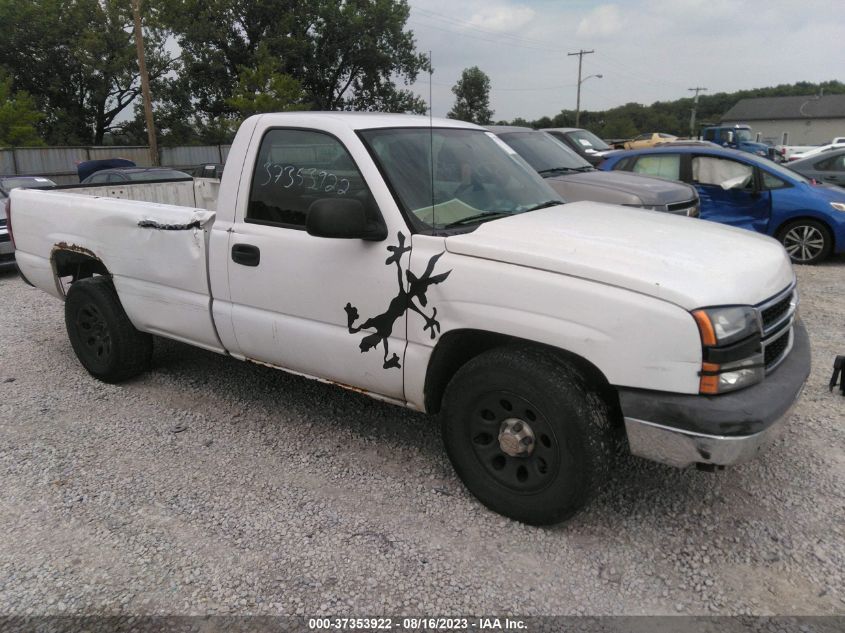 chevrolet silverado 2007 1gcec14z97z206242