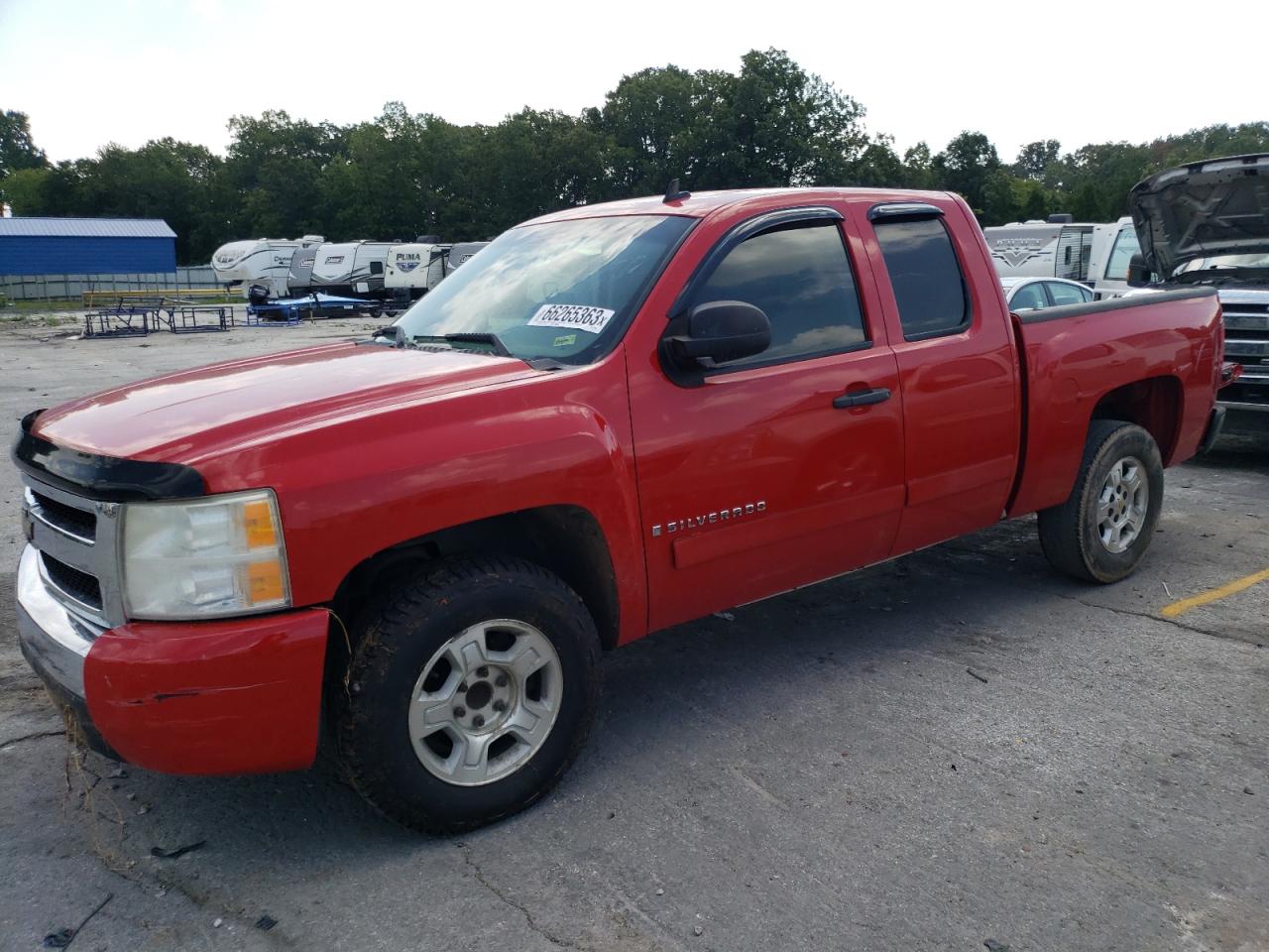 chevrolet silverado 2008 1gcec19058z199690