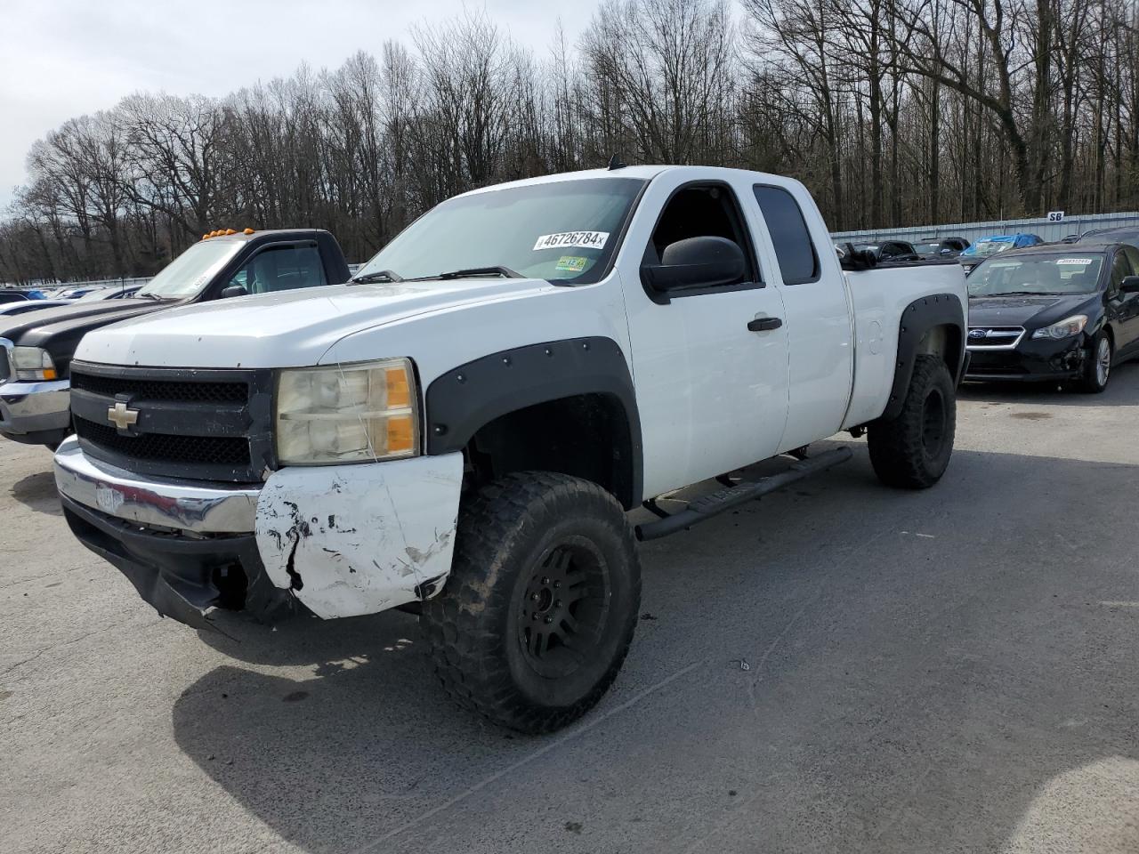 chevrolet silverado 2007 1gcec19c07z501573