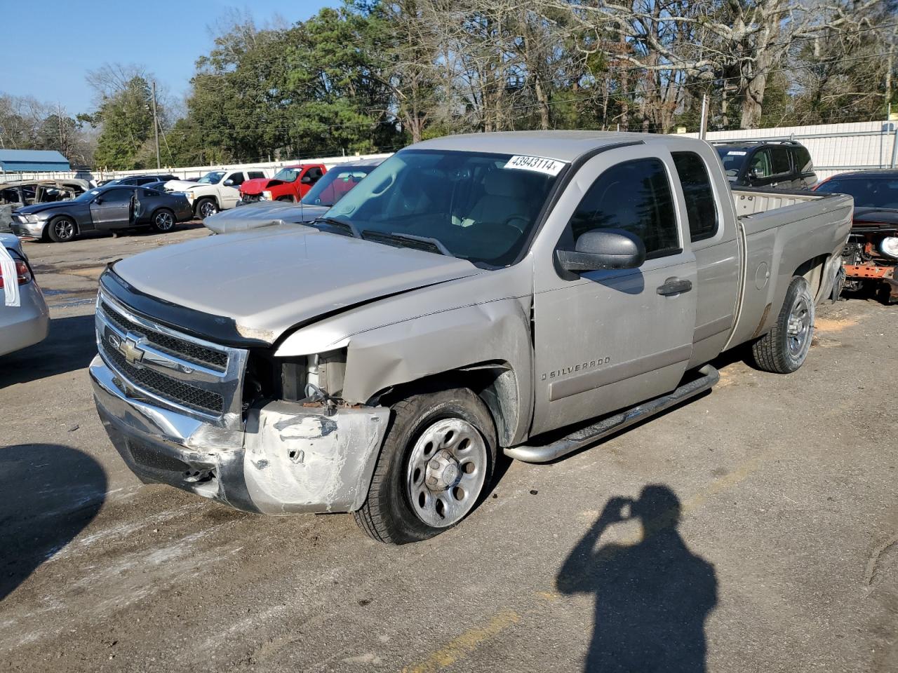 chevrolet silverado 2008 1gcec19c18z161190