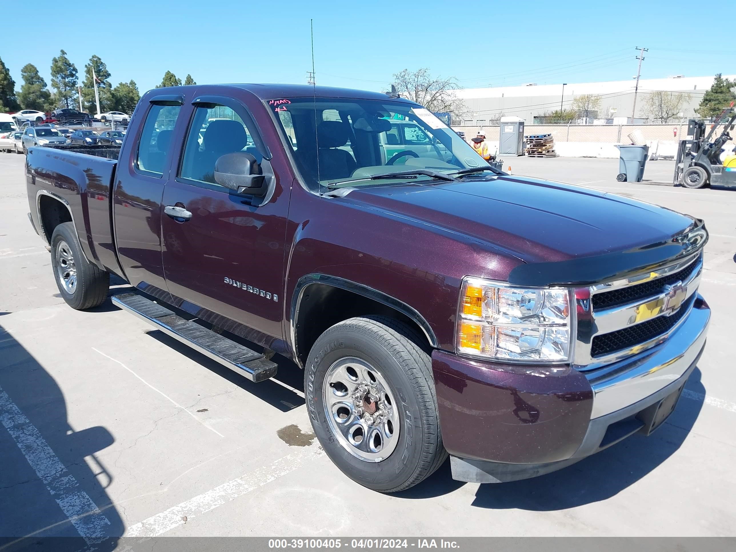 chevrolet silverado 2008 1gcec19c28z135911