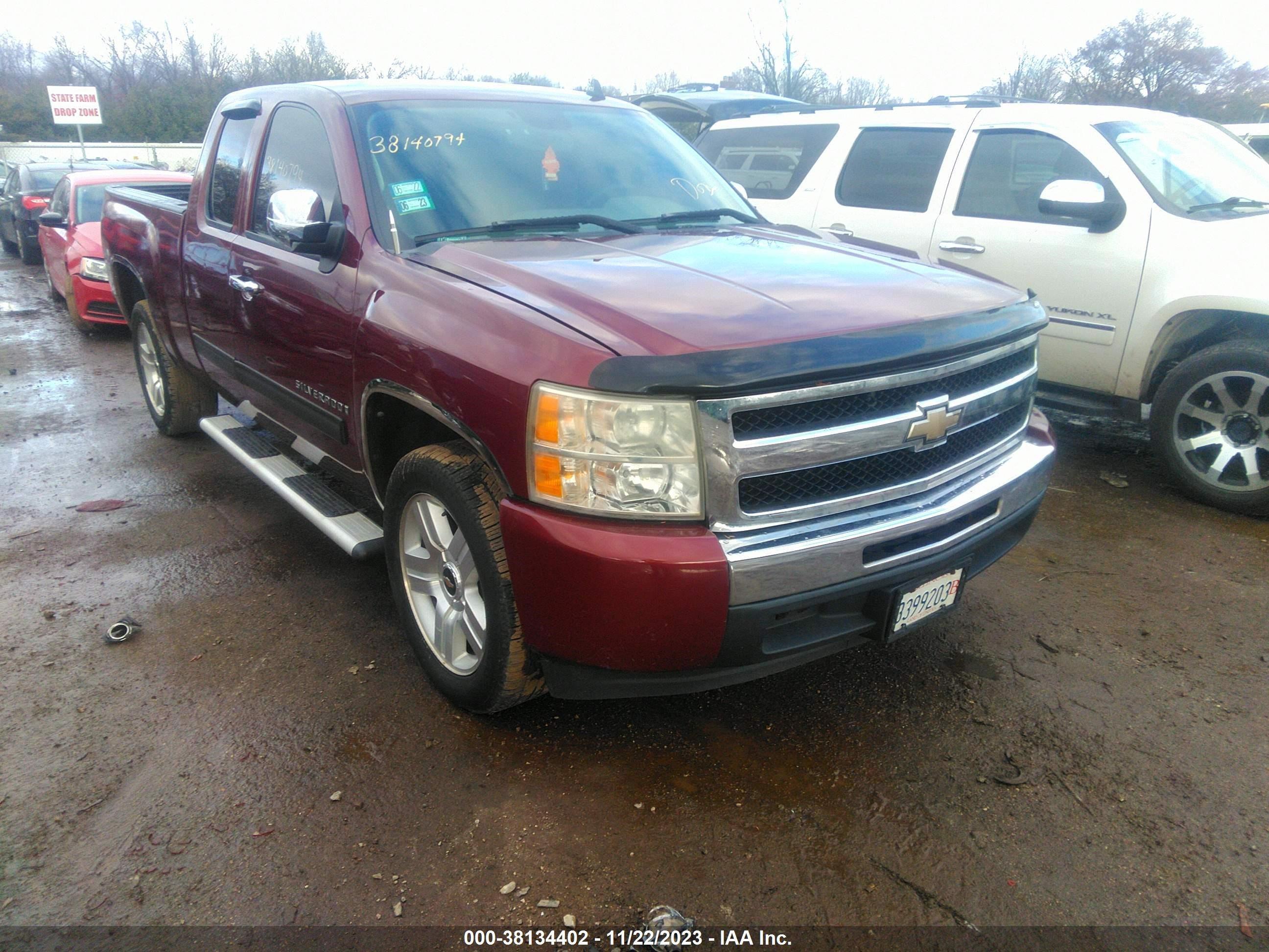 chevrolet silverado 2009 1gcec19c49z264315