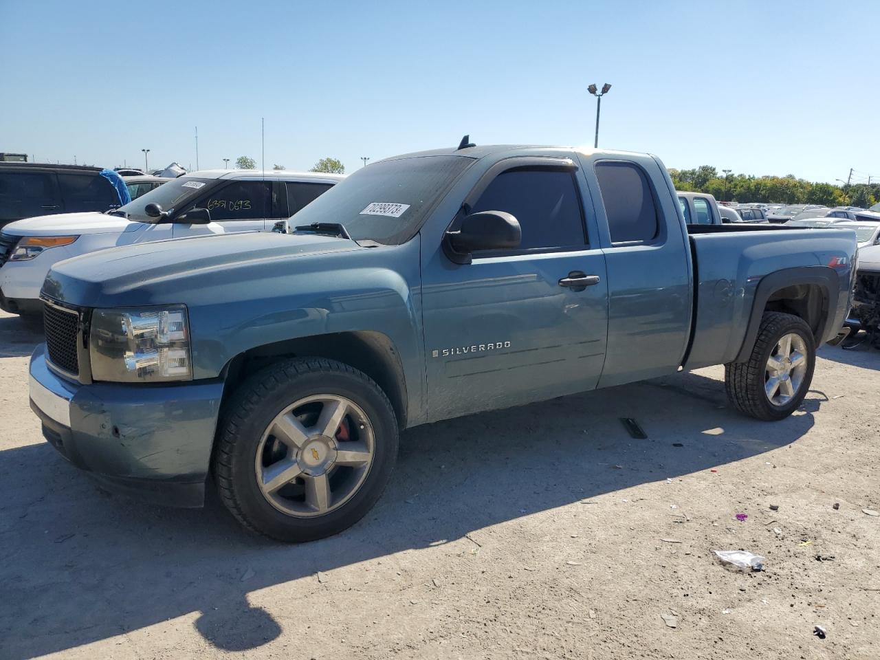 chevrolet silverado 2007 1gcec19c67z634404