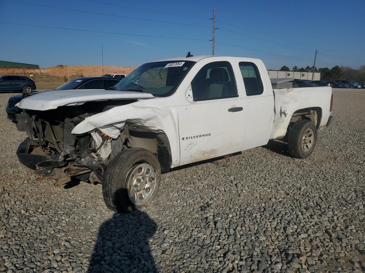 chevrolet silverado 2007 1gcec19c87z581849