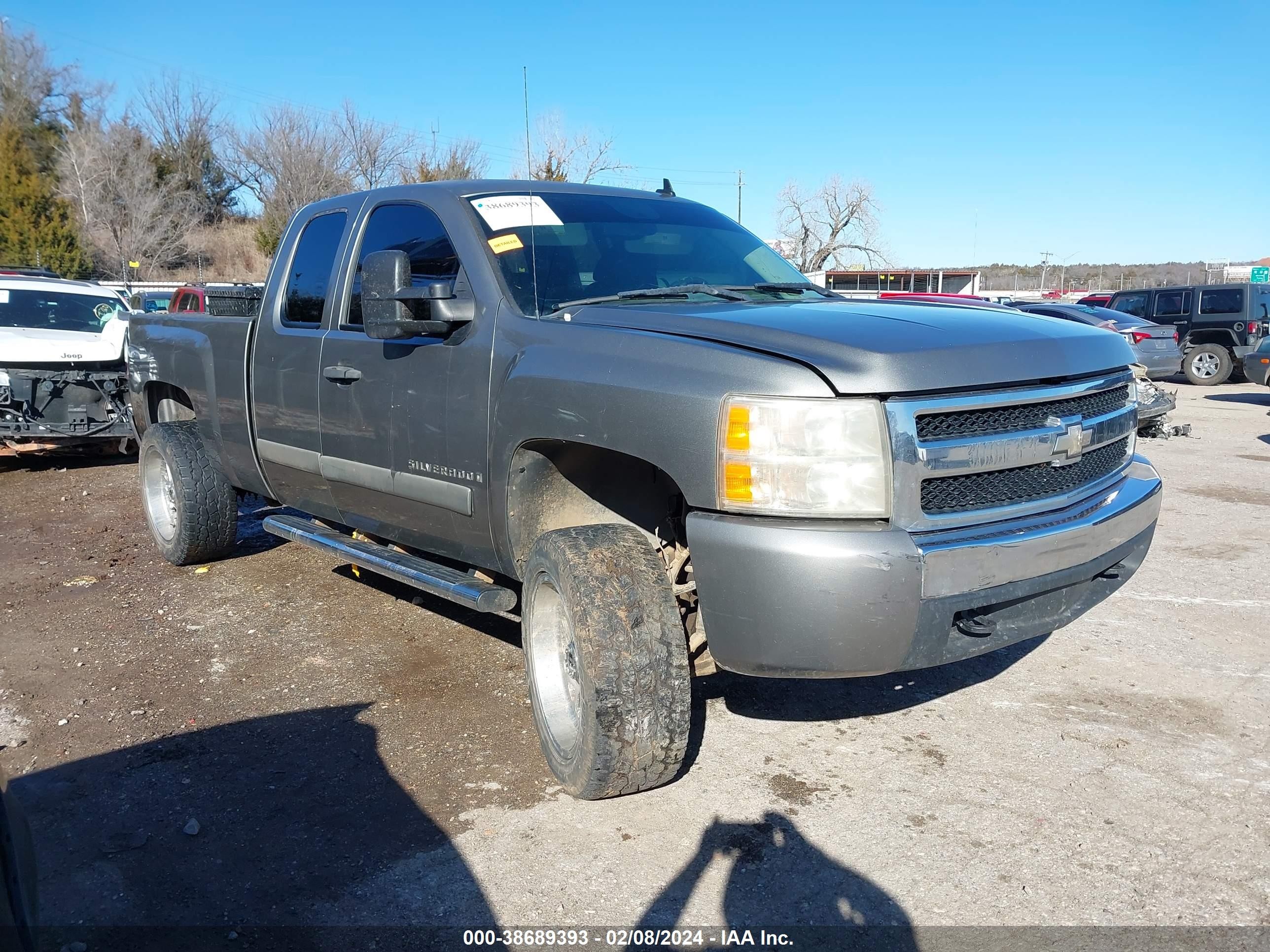 chevrolet silverado 2007 1gcec19j67z652335