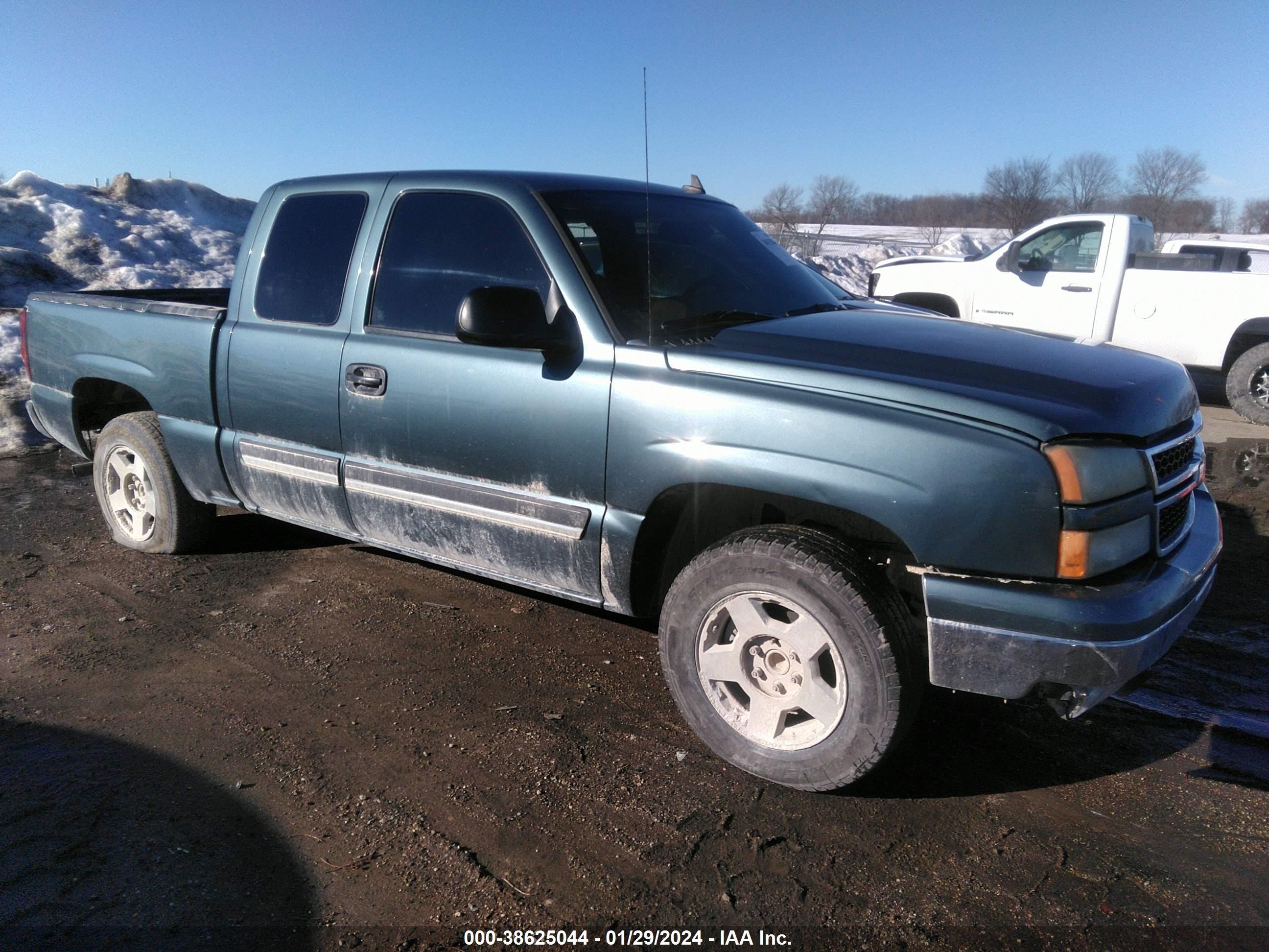 chevrolet silverado 2006 1gcec19t36z128186