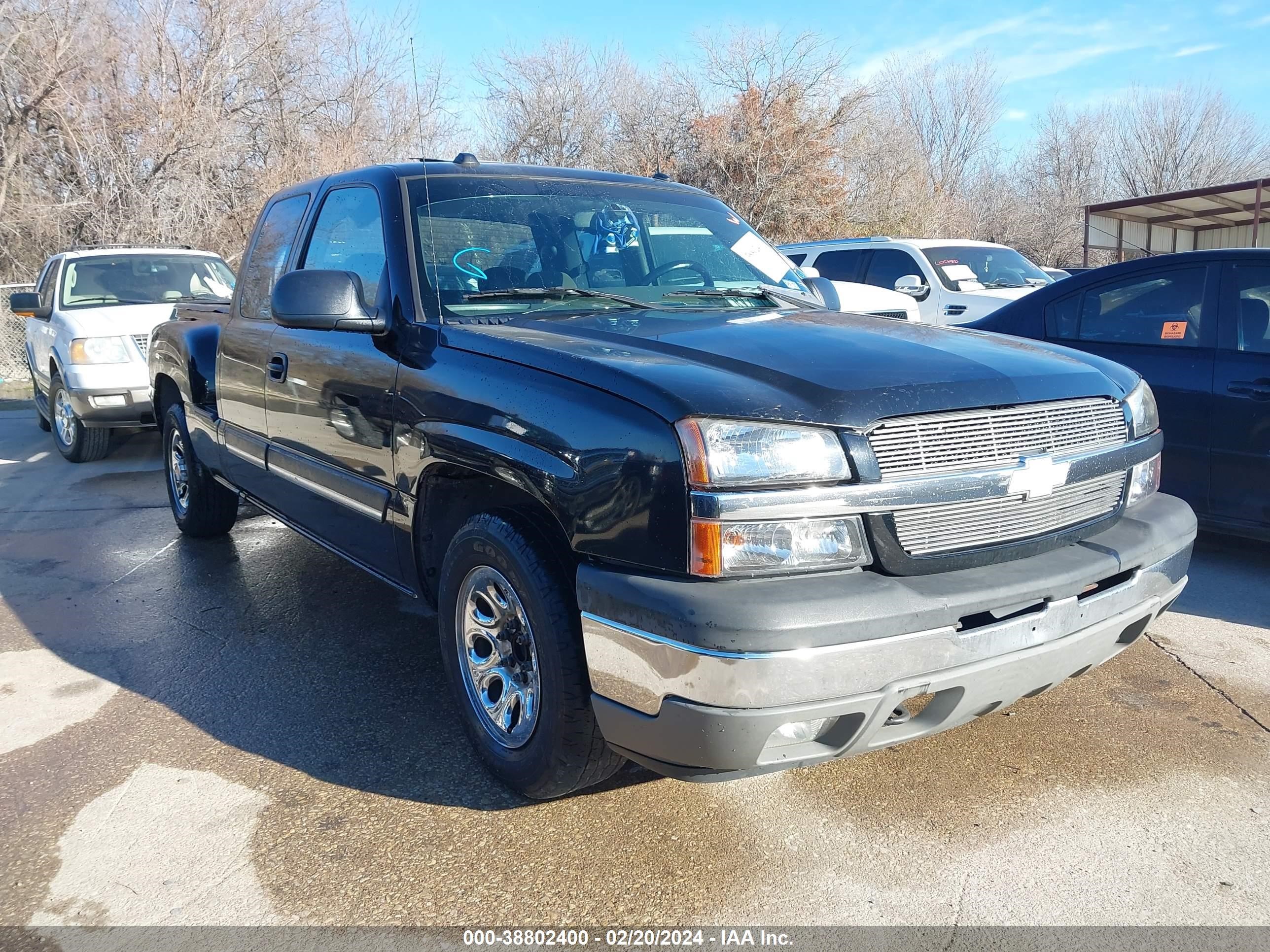 chevrolet silverado 2005 1gcec19t45z157677