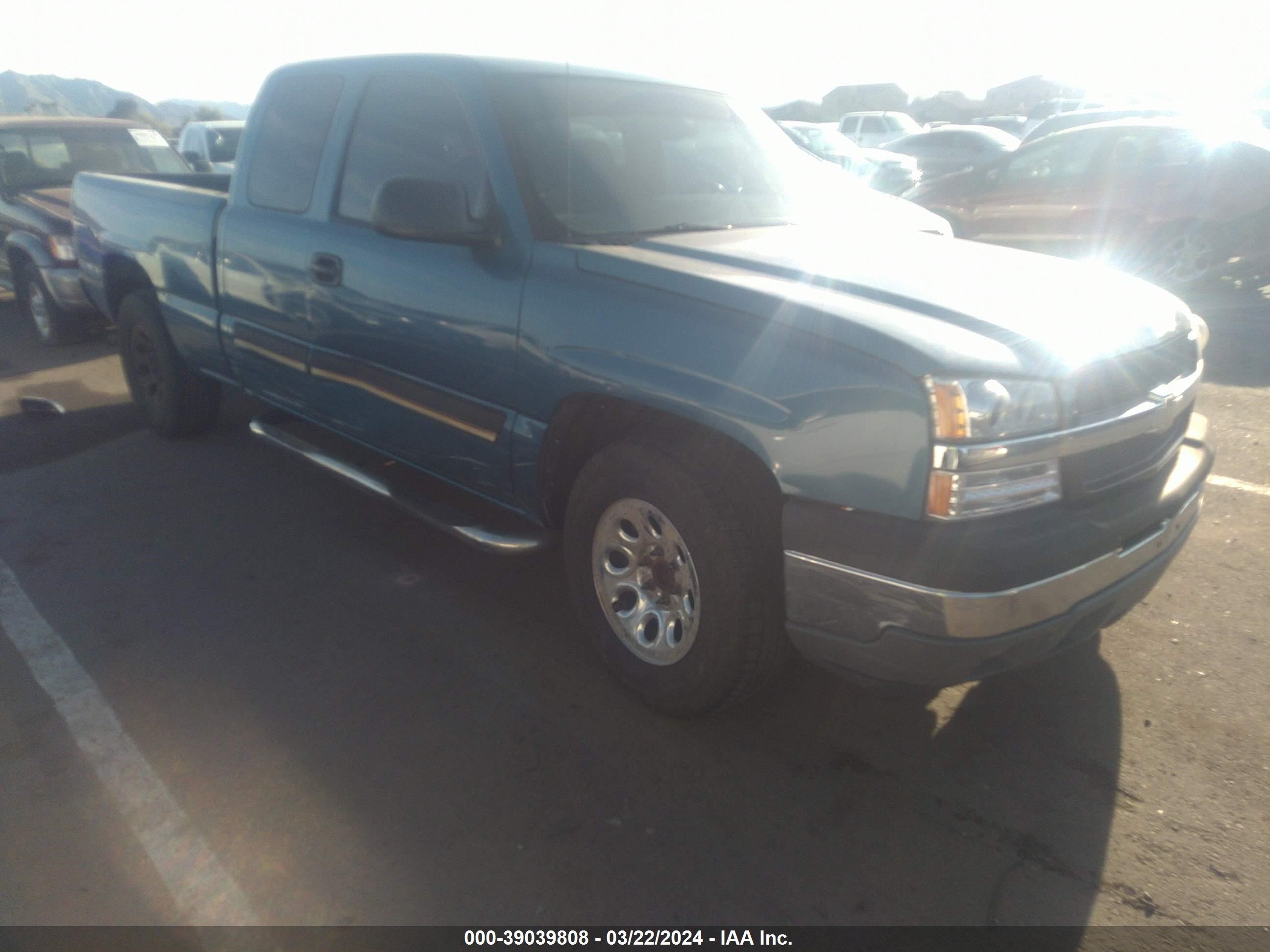 chevrolet silverado 2005 1gcec19t75z214440