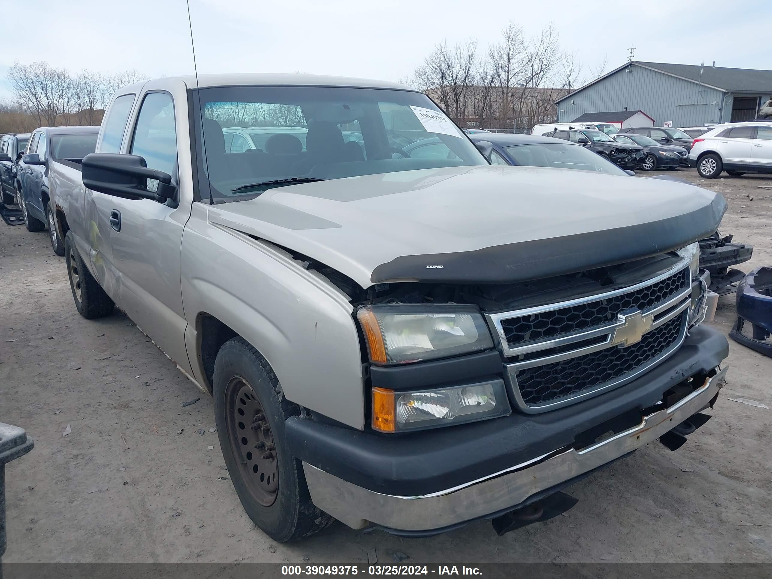 chevrolet silverado 2006 1gcec19v06z287734