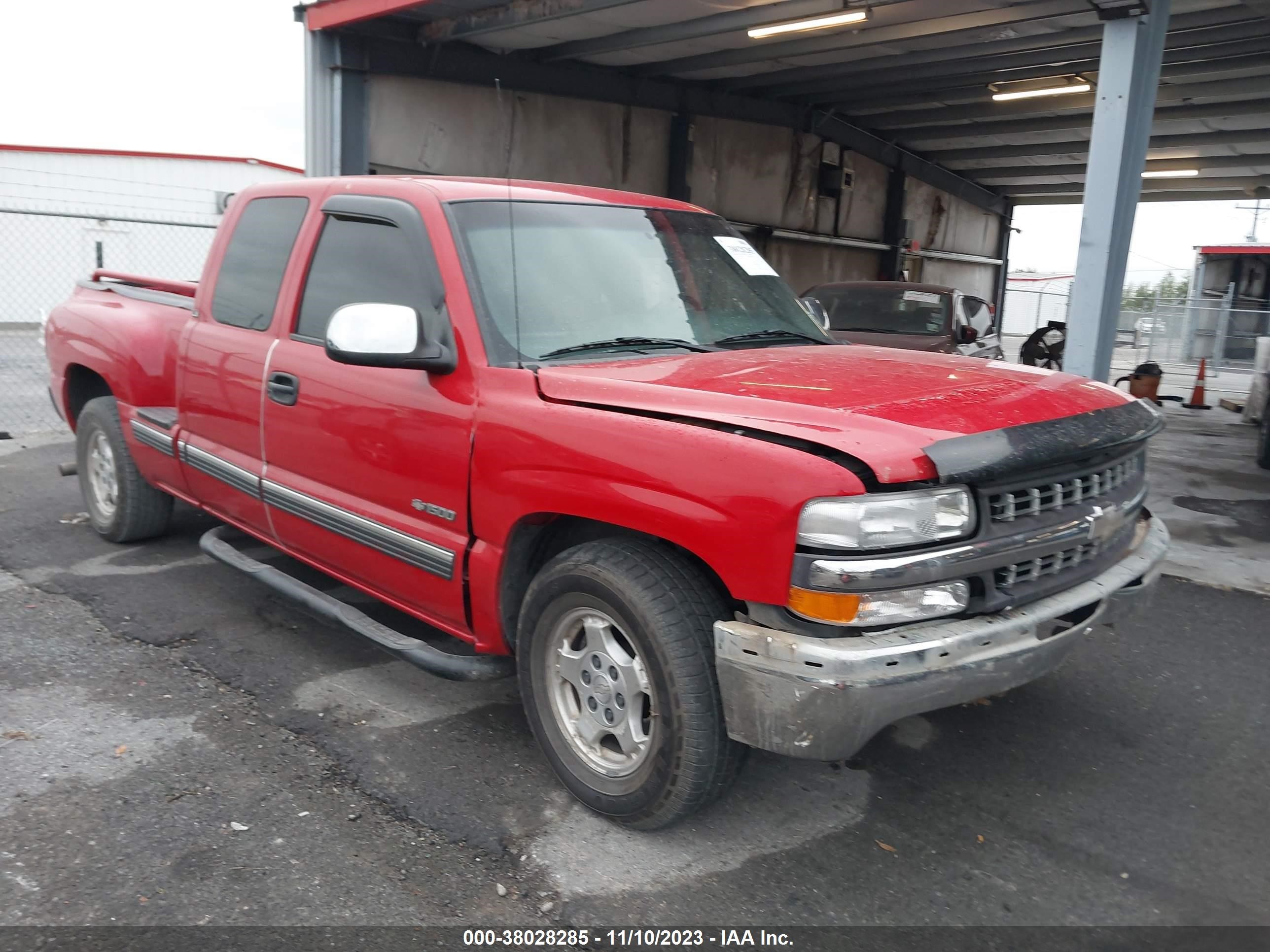 chevrolet silverado 2002 1gcec19v22z227805