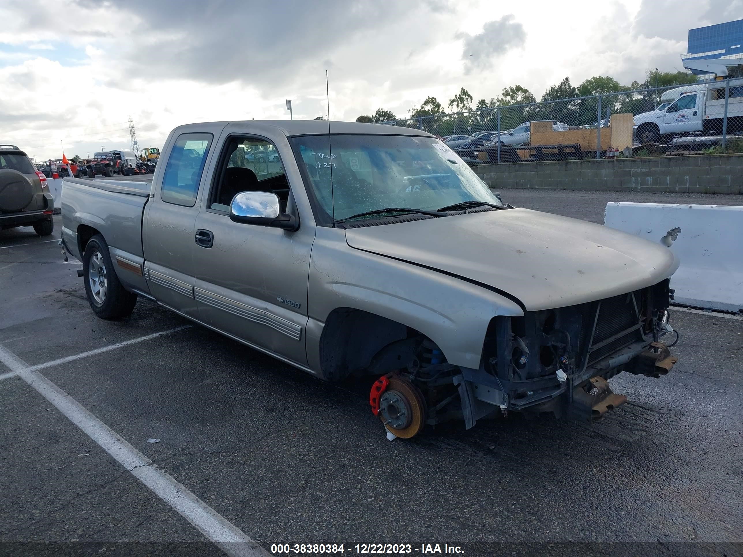 chevrolet silverado 2001 1gcec19v31z301408