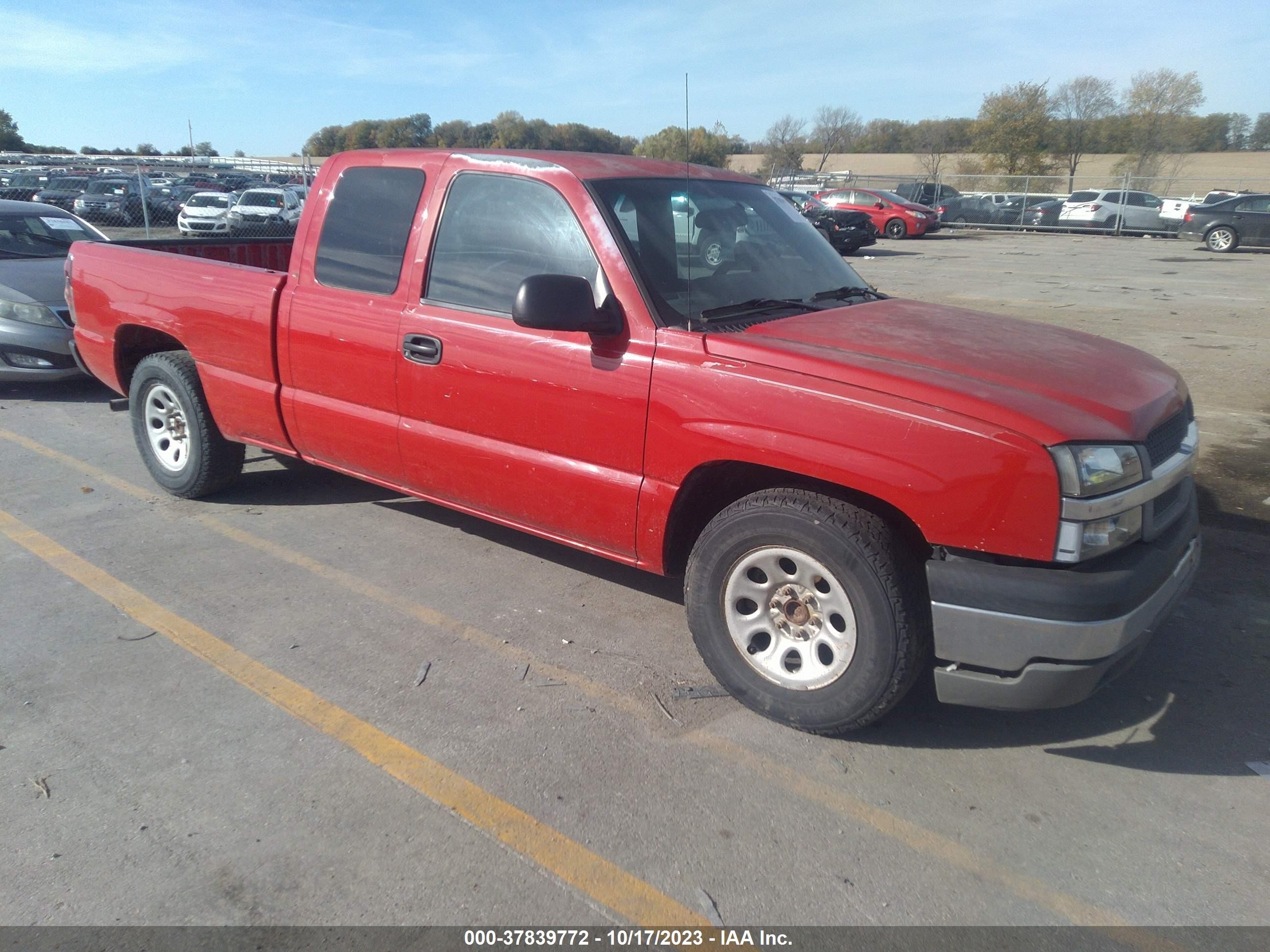 chevrolet silverado 2005 1gcec19v65z351659