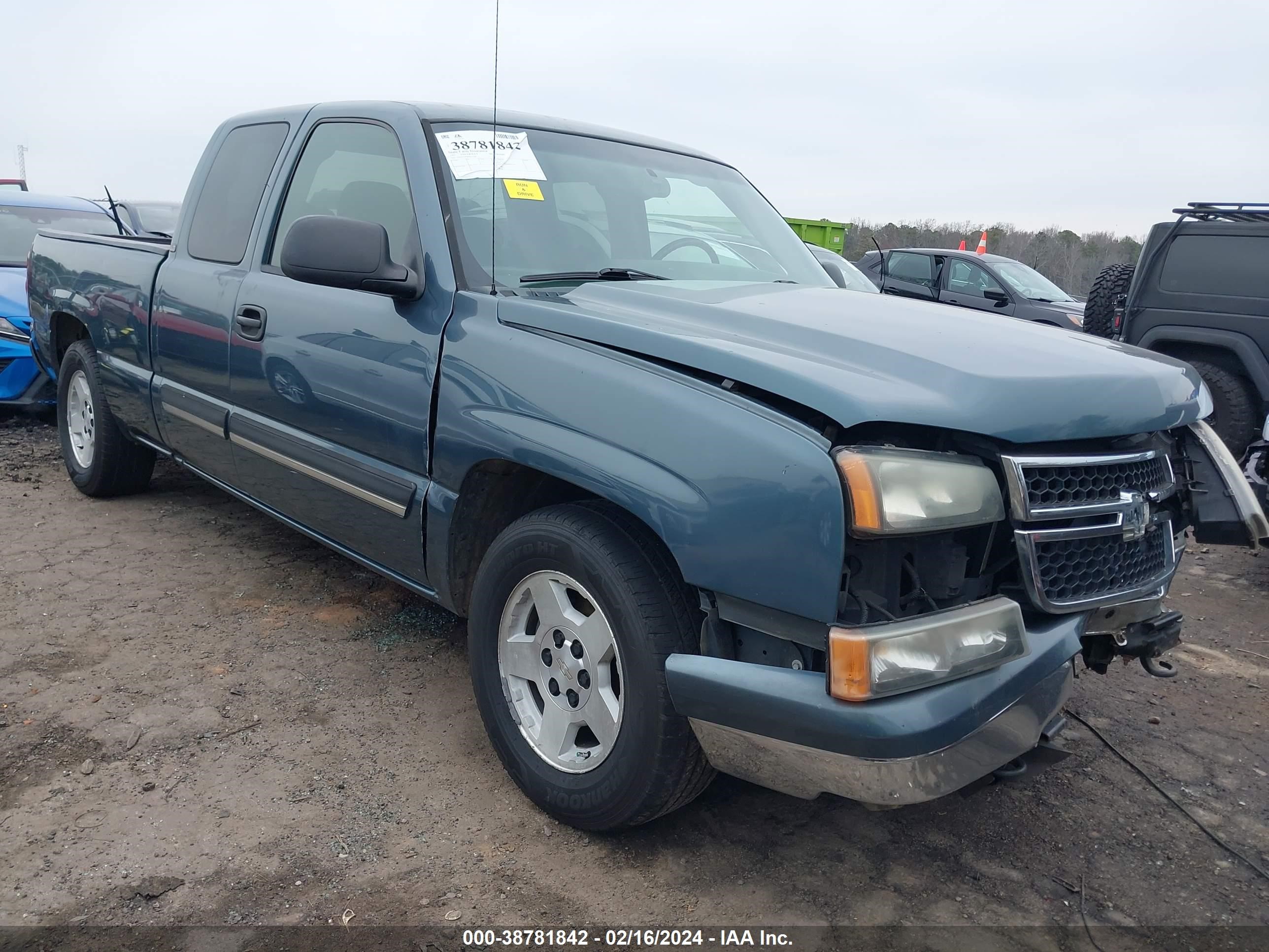 chevrolet silverado 2007 1gcec19v87z151367