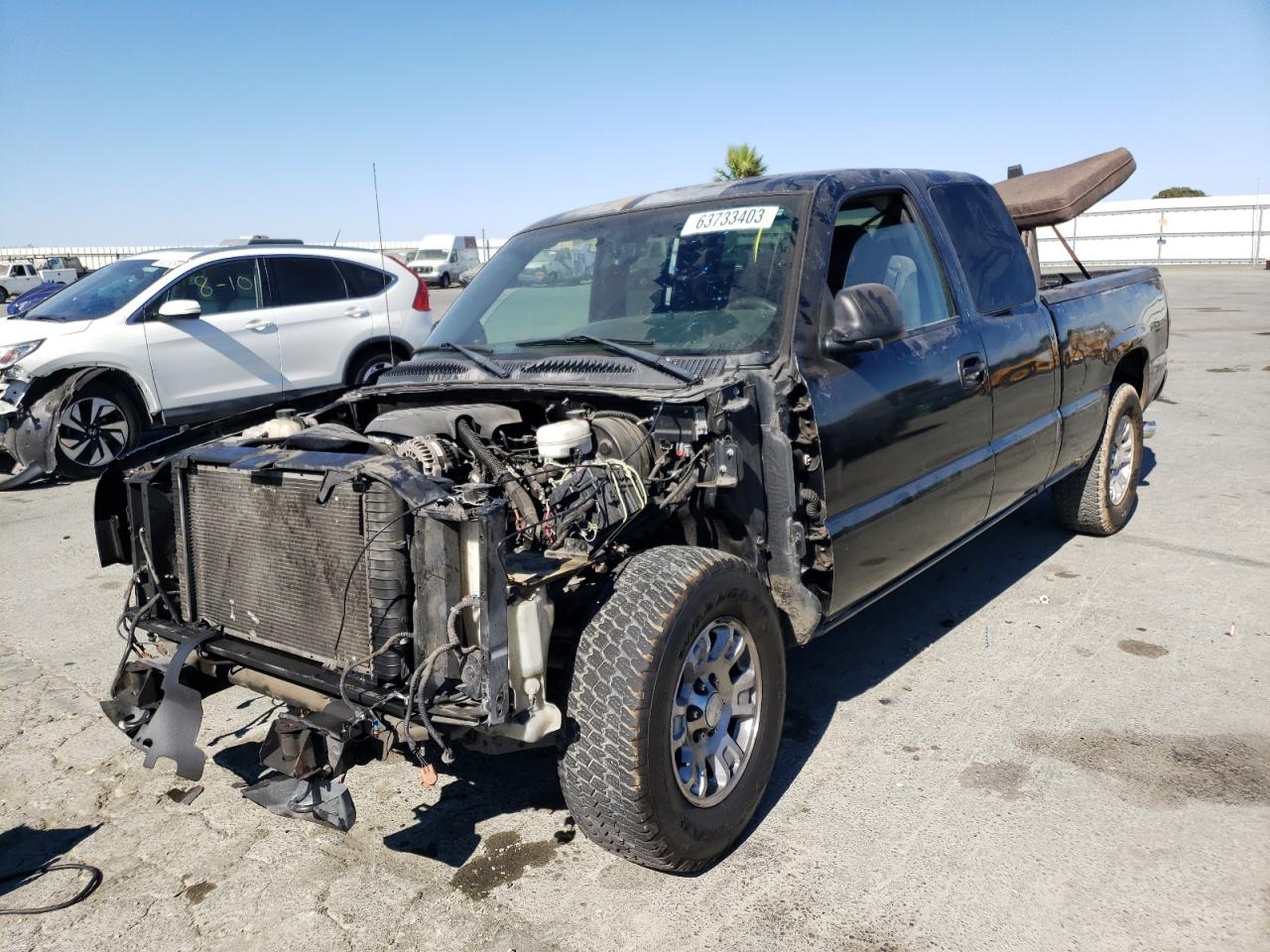 chevrolet silverado 2006 1gcec19v96z242789