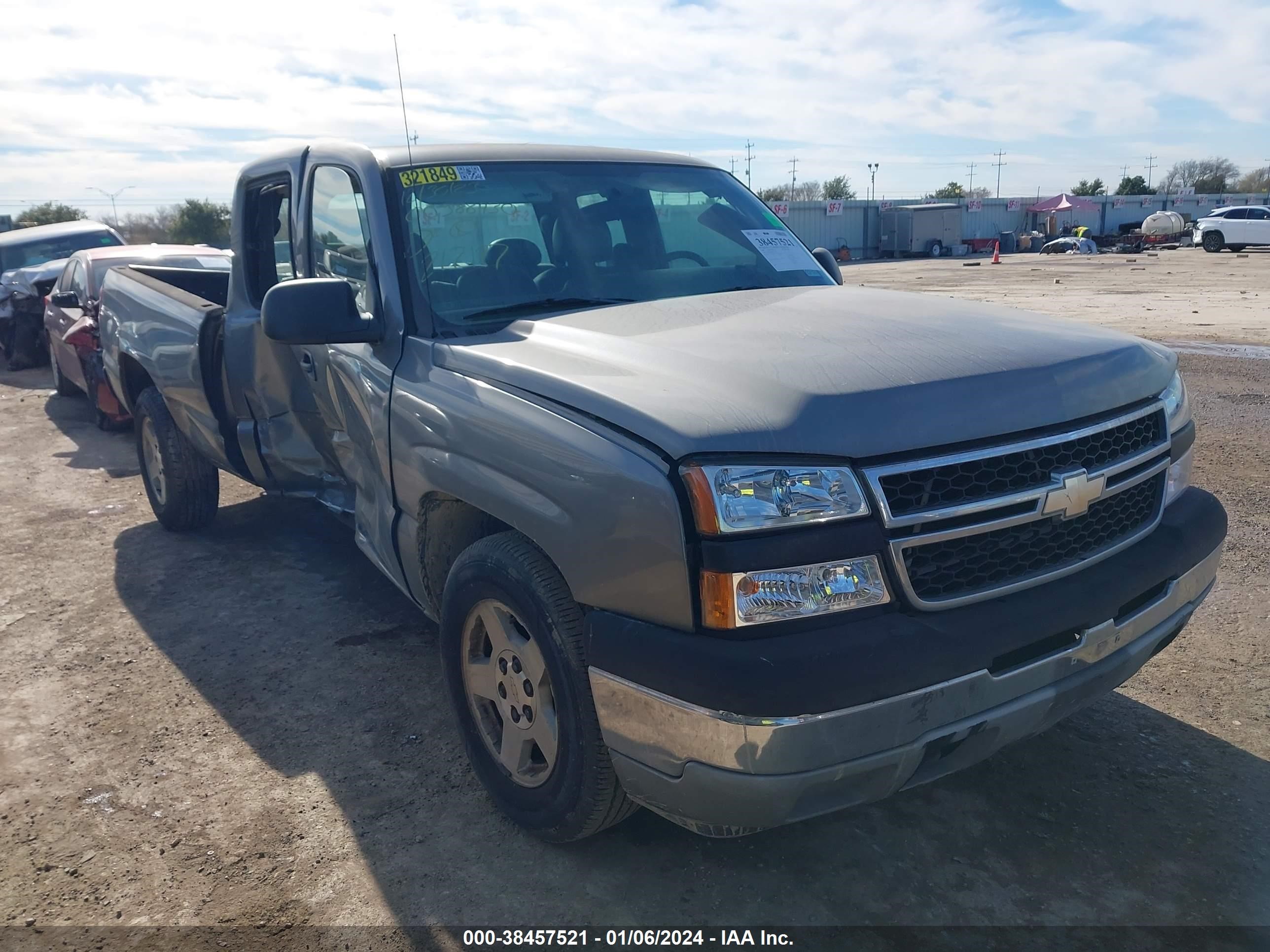 chevrolet silverado 2006 1gcec19x06z217197