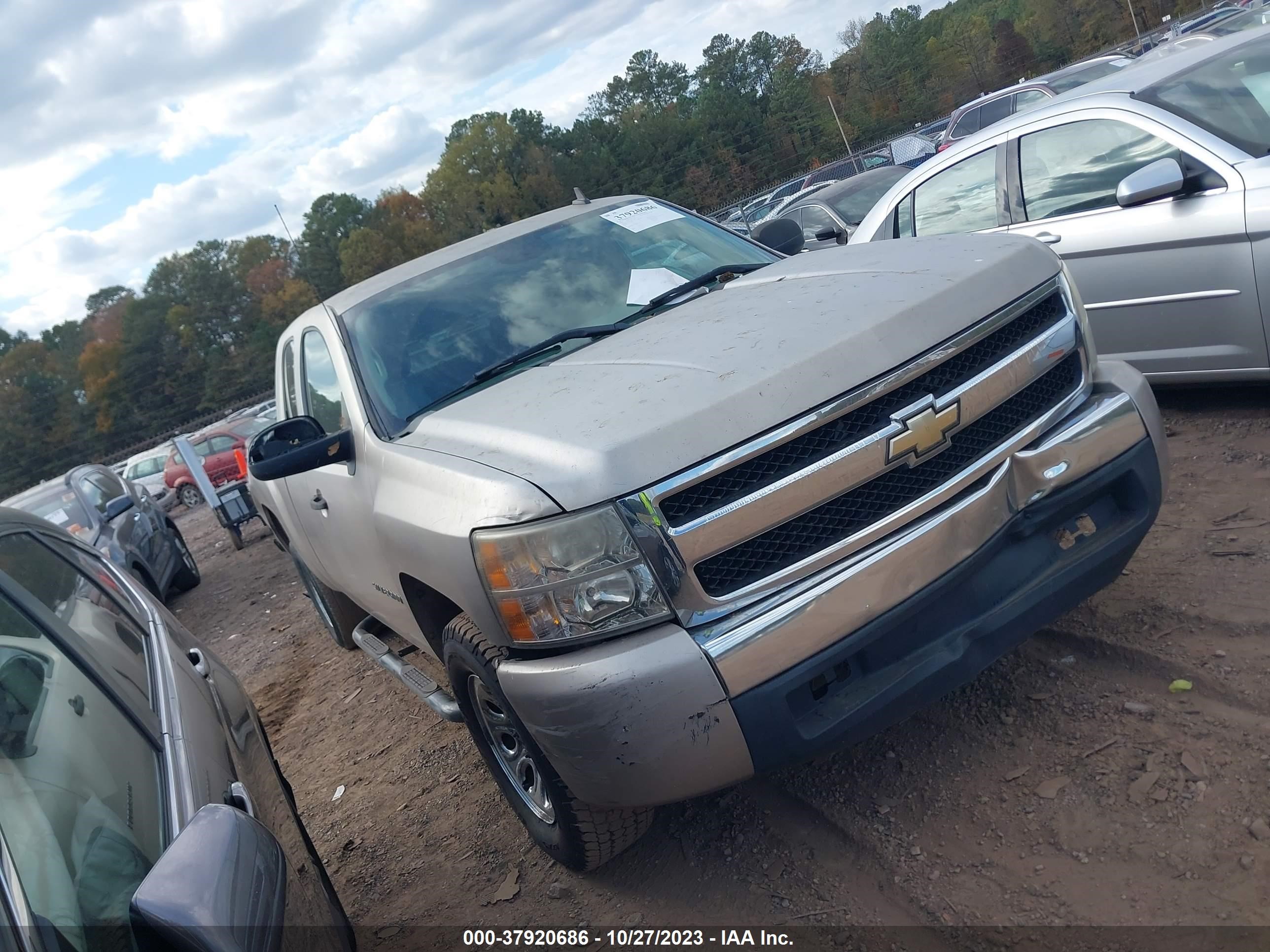 chevrolet silverado 2008 1gcec19x08z159885