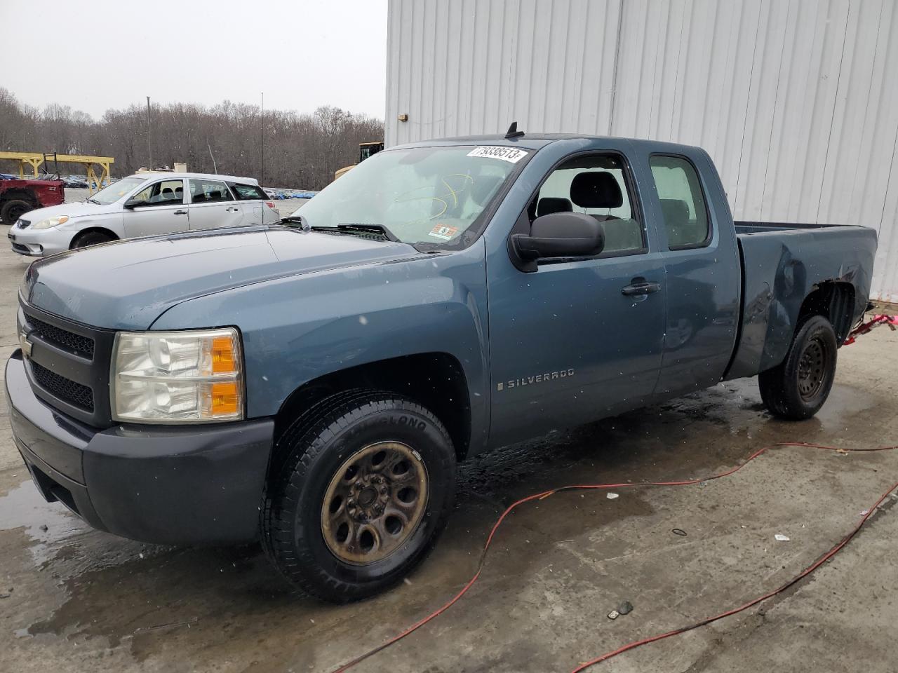 chevrolet silverado 2008 1gcec19x48z294304