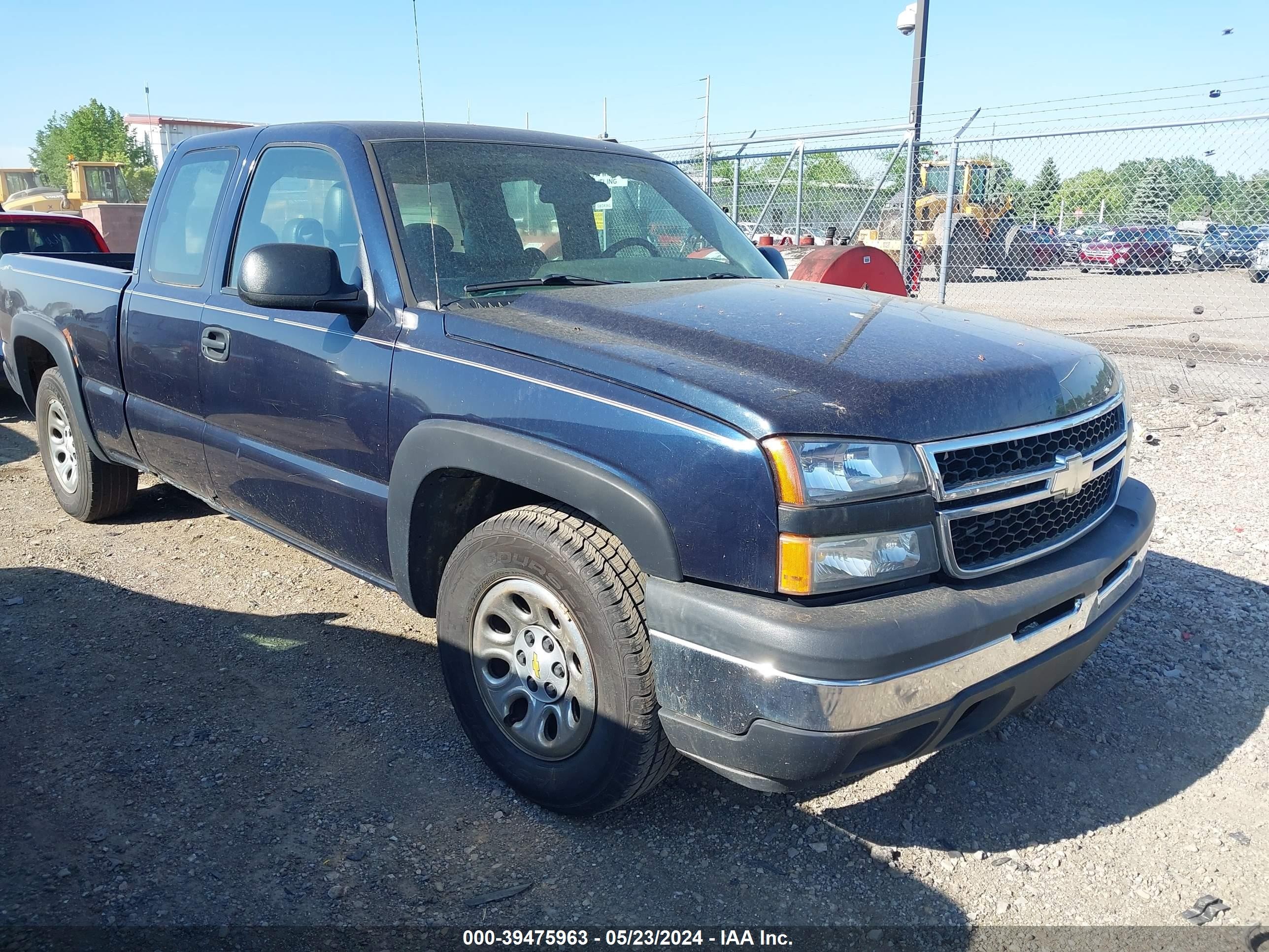 chevrolet silverado 2006 1gcec19x66z174940