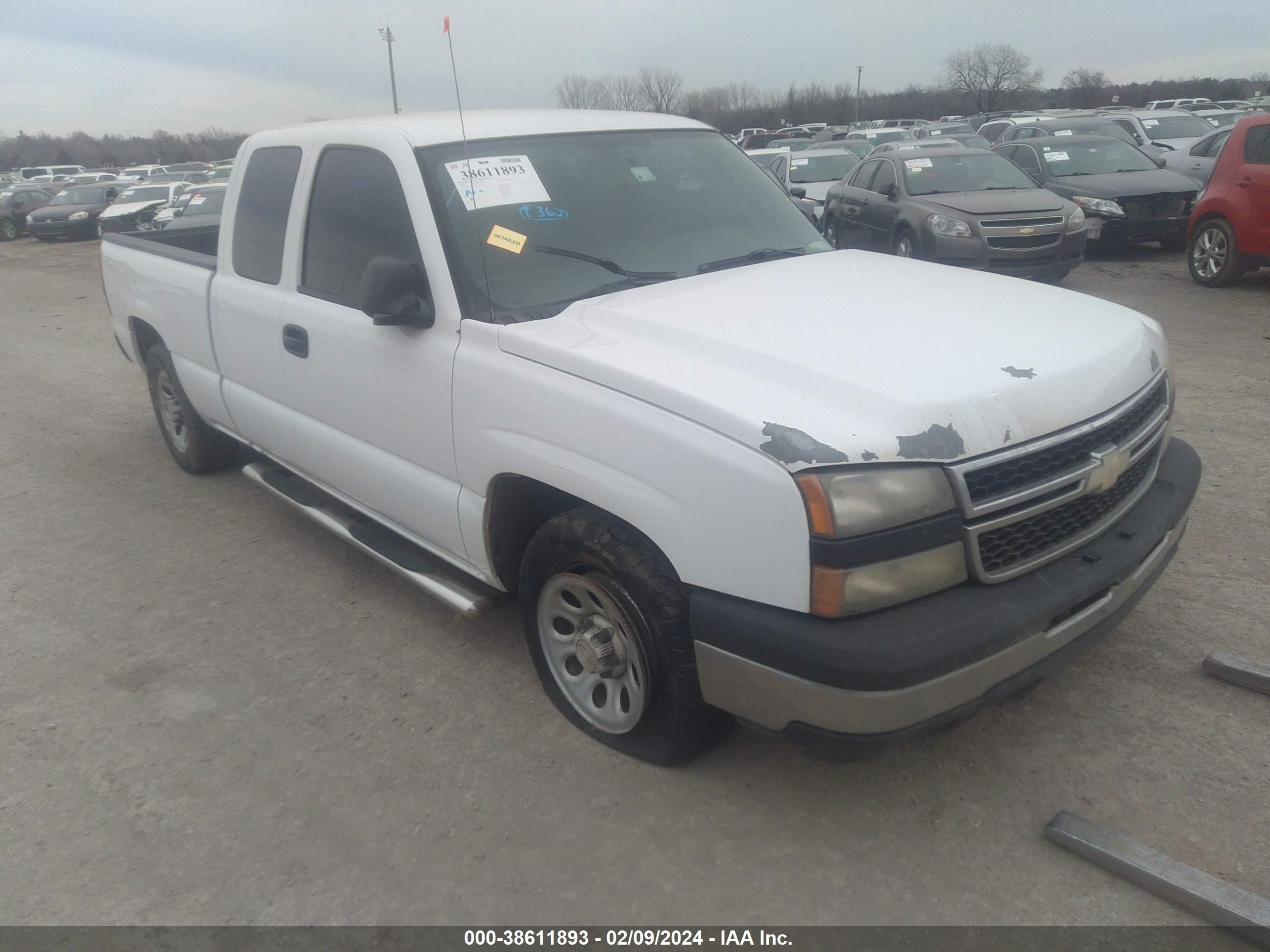 chevrolet silverado 2006 1gcec19x66z280546