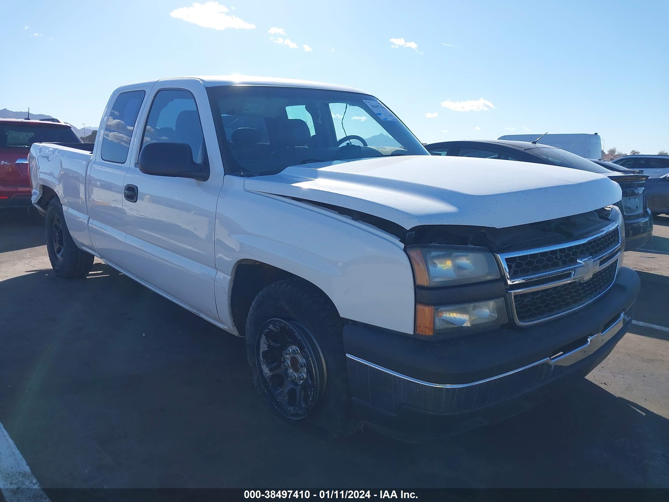 chevrolet silverado 2006 1gcec19x76z191665