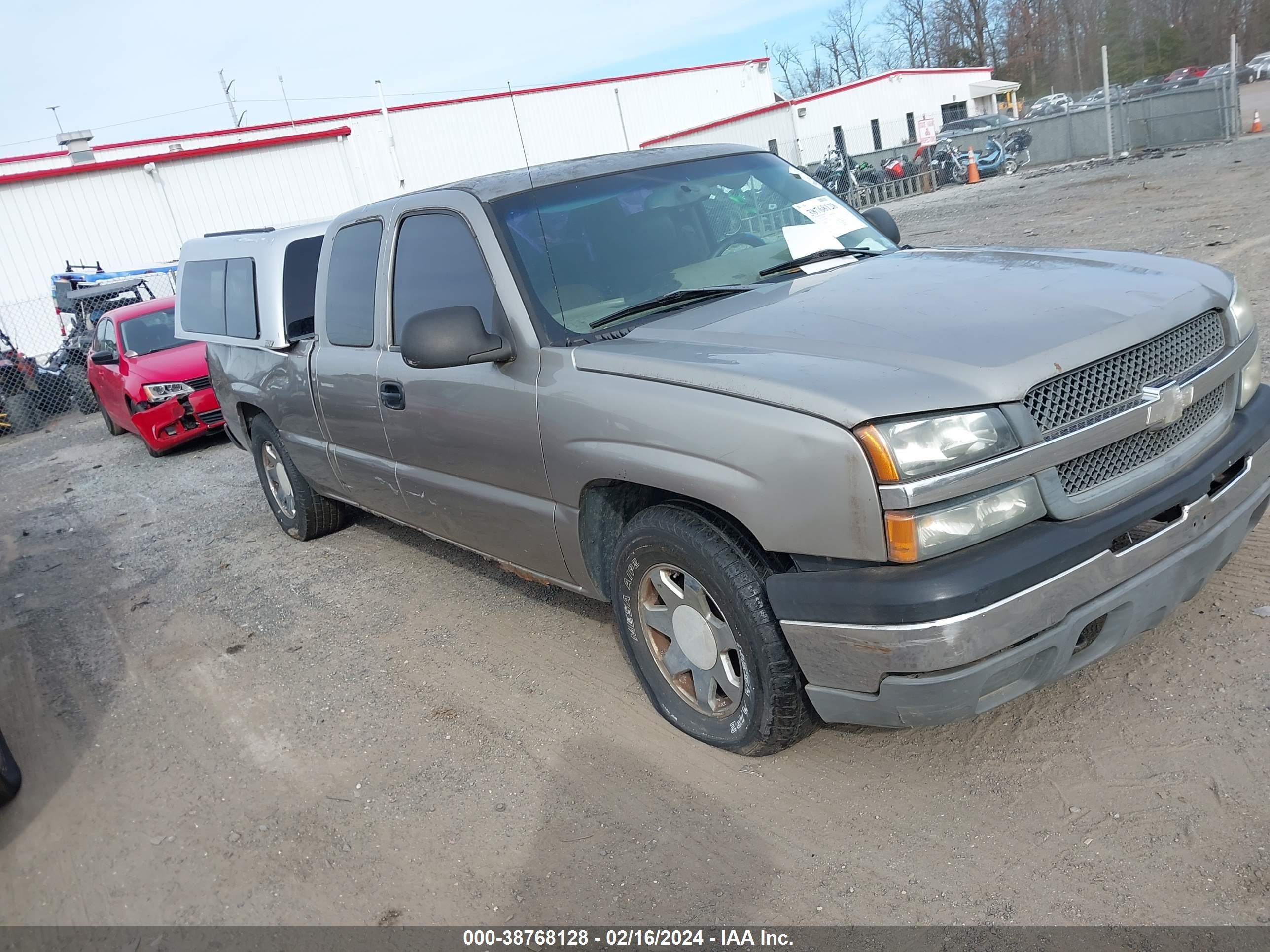 chevrolet silverado 2003 1gcec19x83z190648