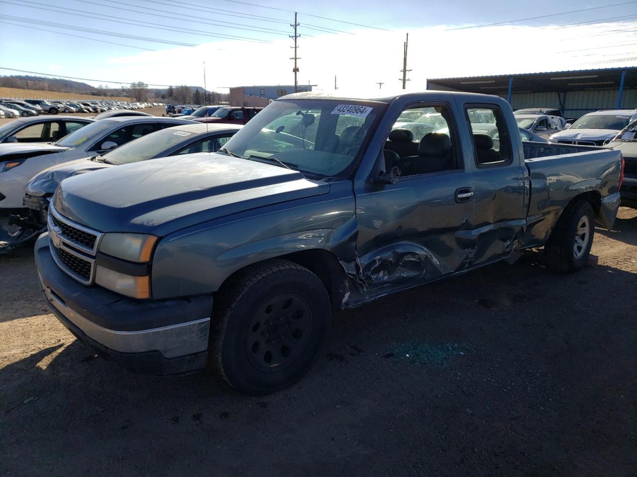 chevrolet silverado 2006 1gcec19x86z133080