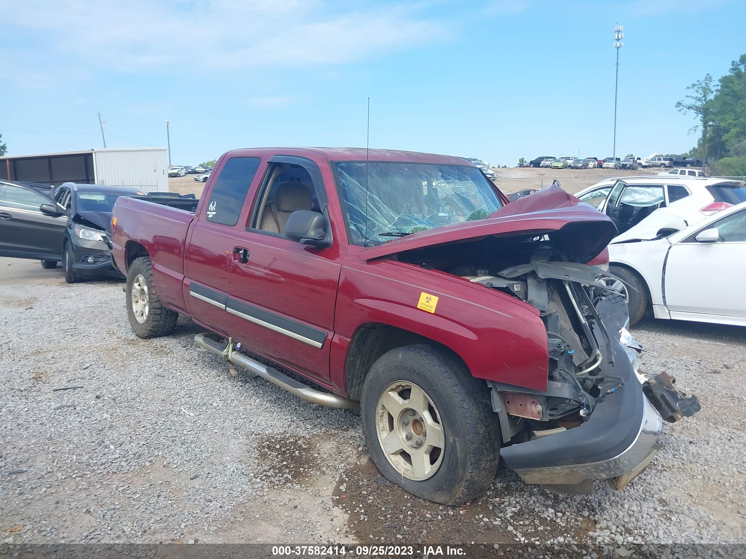 chevrolet silverado 2005 1gcec19x95z117422