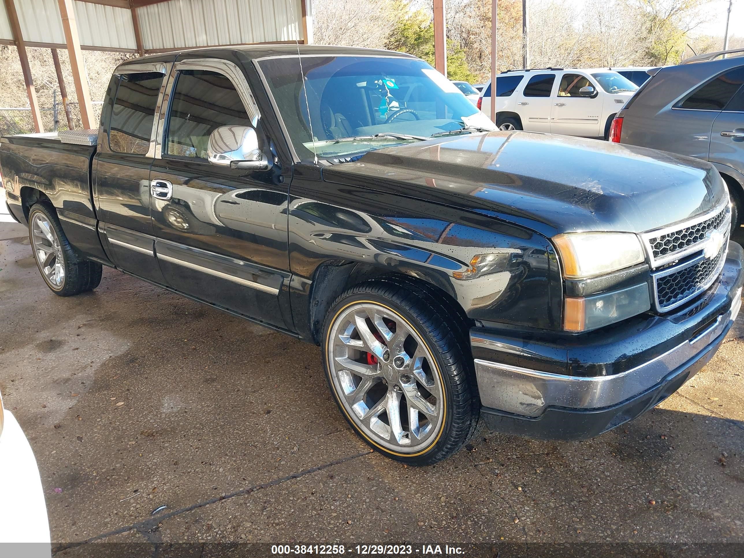 chevrolet silverado 2006 1gcec19z46z217723