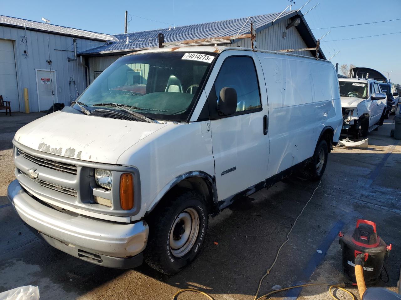 chevrolet express 1999 1gceg15w0x1035341