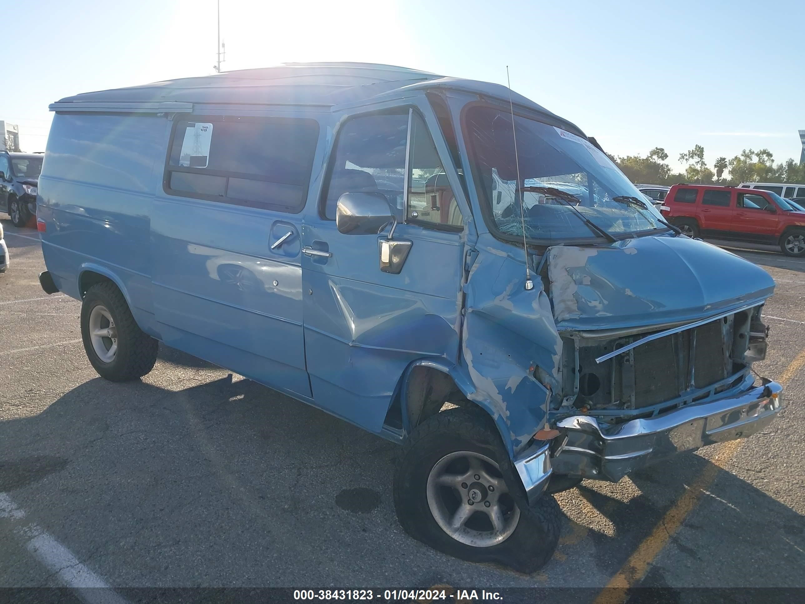 chevrolet van 1988 1gceg25k6j7120904