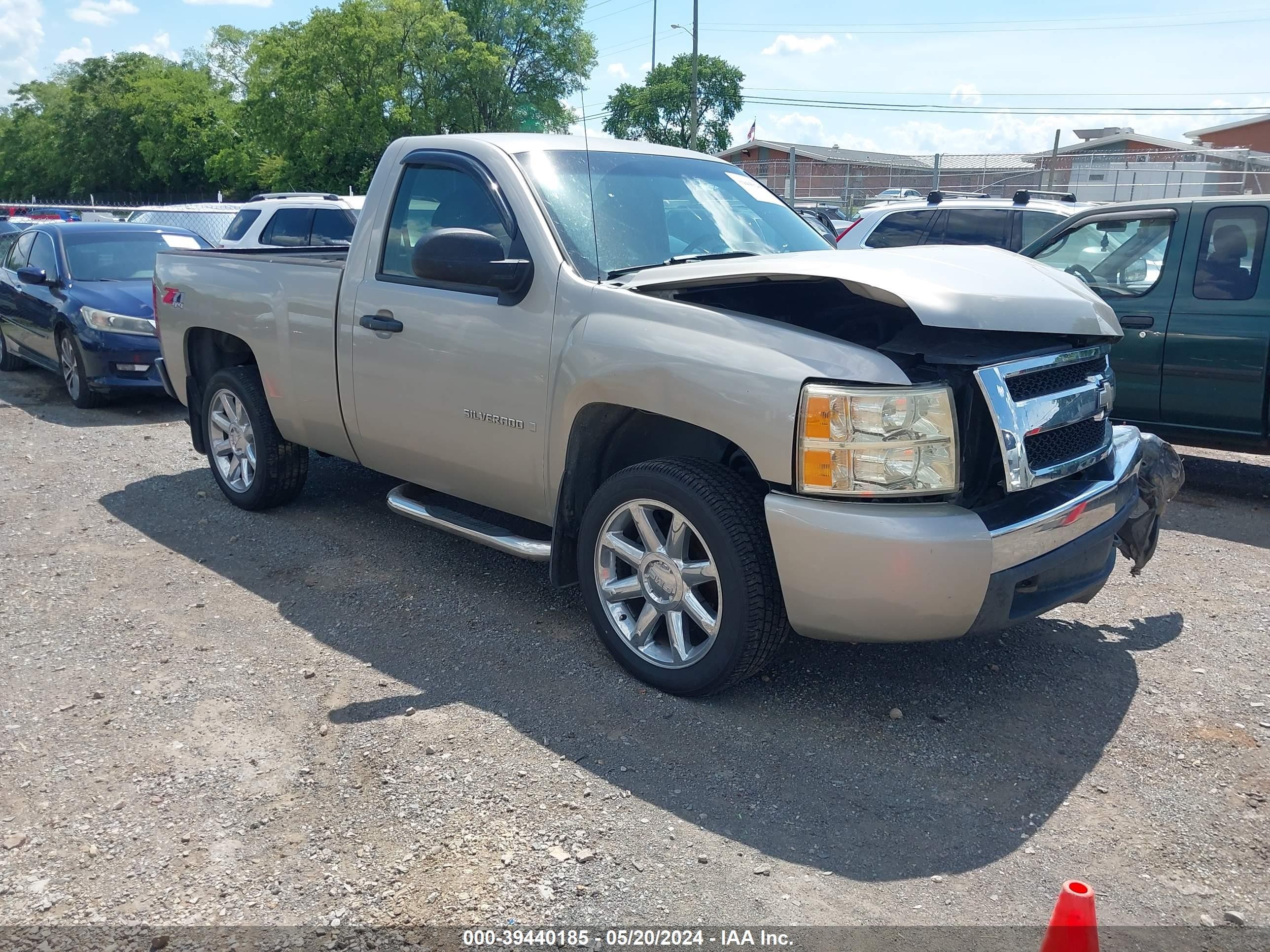 chevrolet silverado 2007 1gcek14c57z523269