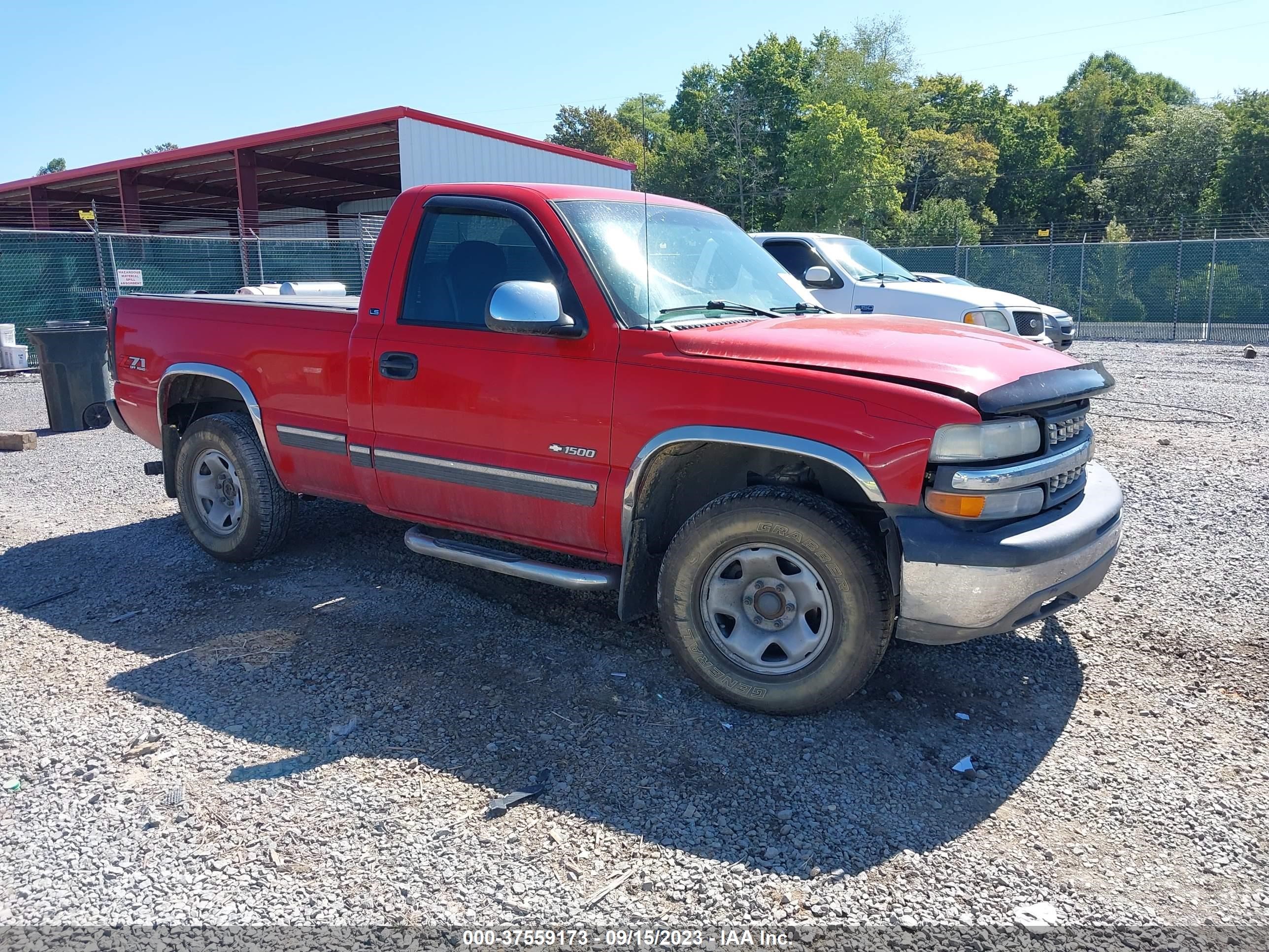 chevrolet silverado 2001 1gcek14t51z121744