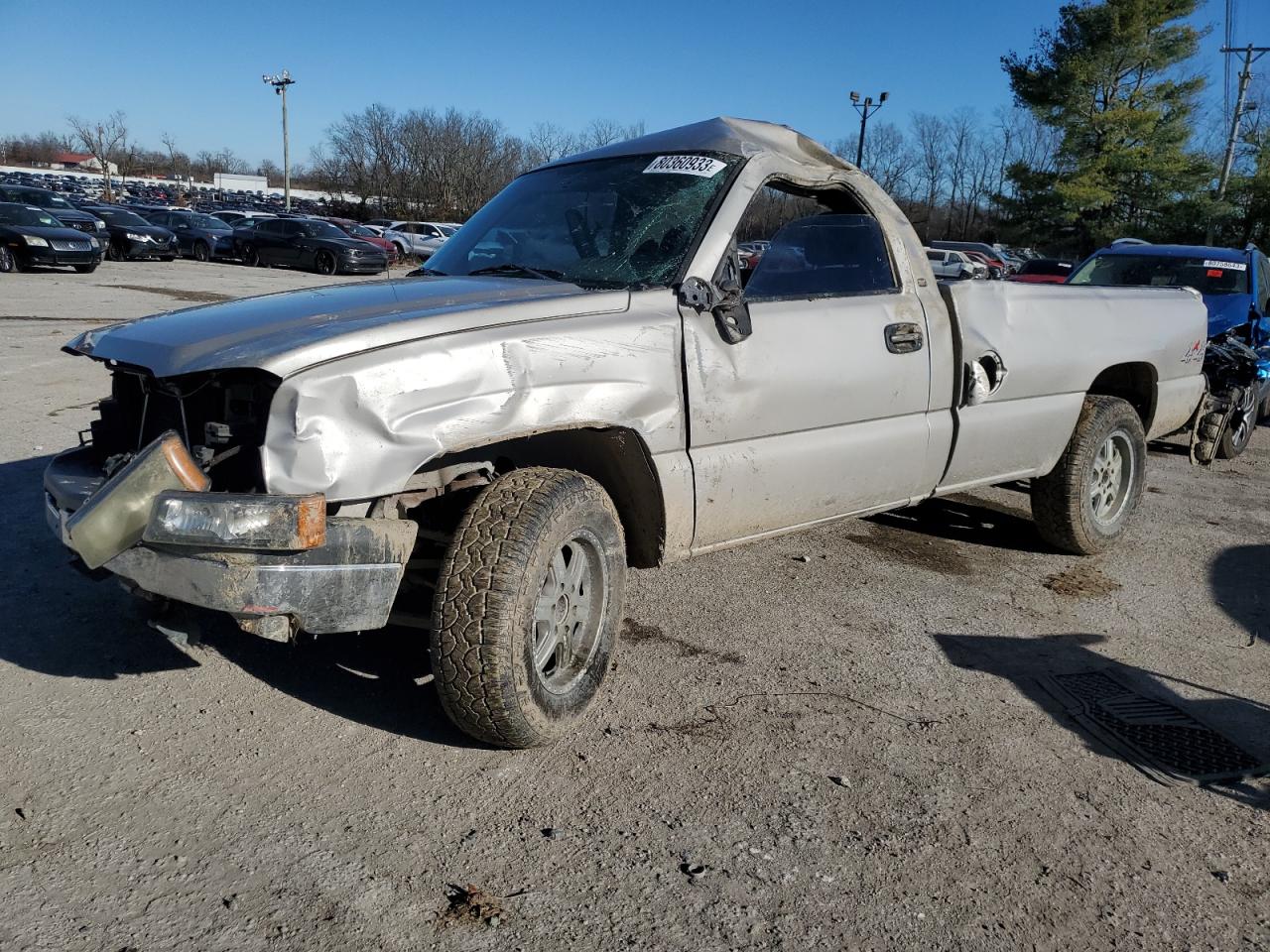 chevrolet silverado 2005 1gcek14v15z311306