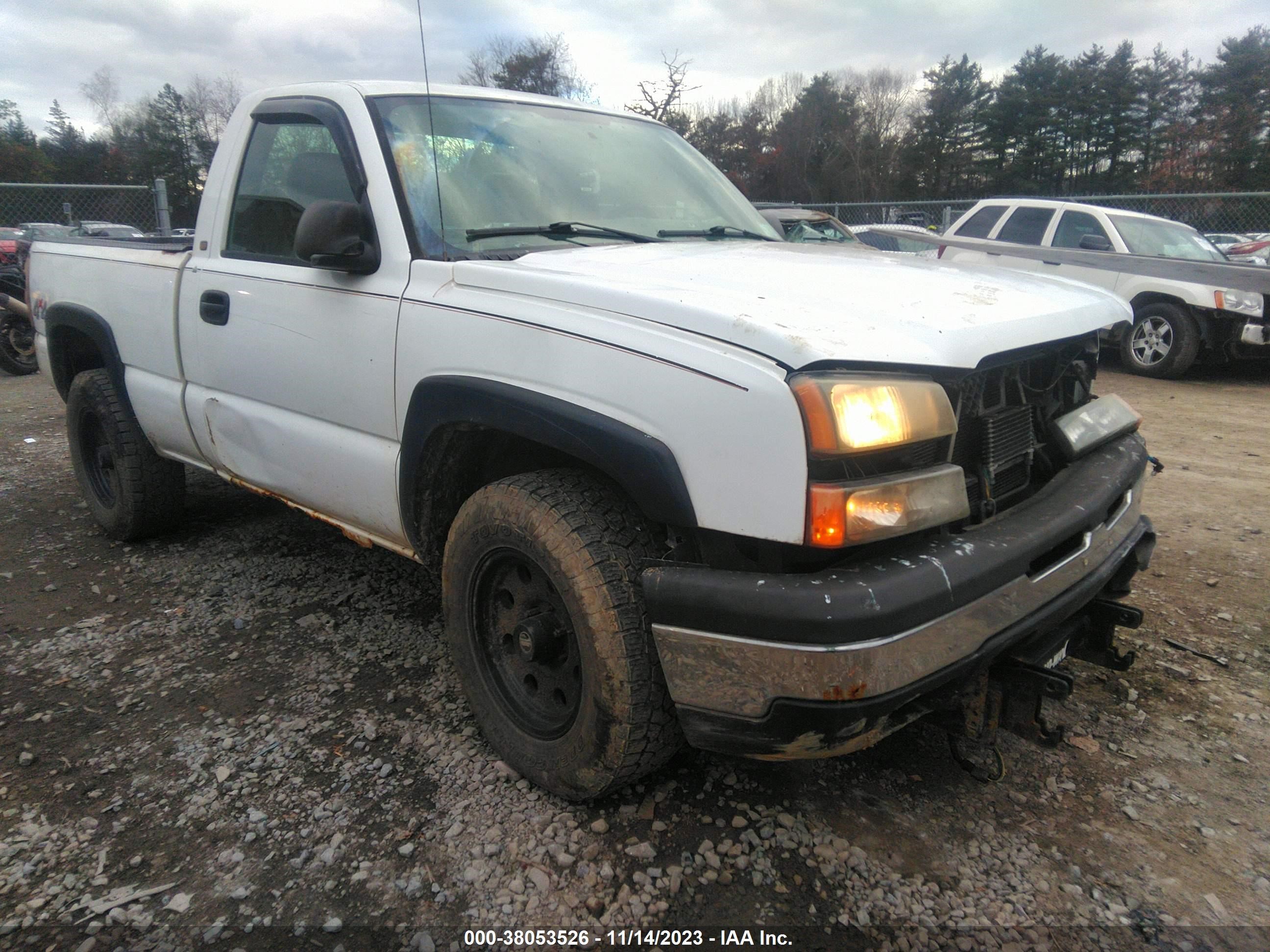 chevrolet silverado 2005 1gcek14v85z142871