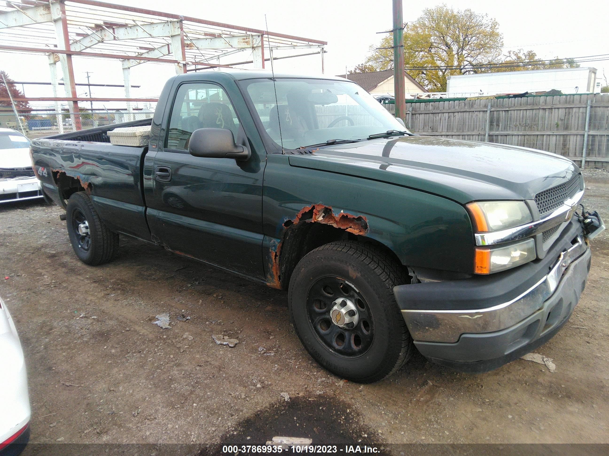 chevrolet silverado 2005 1gcek14x25z179318