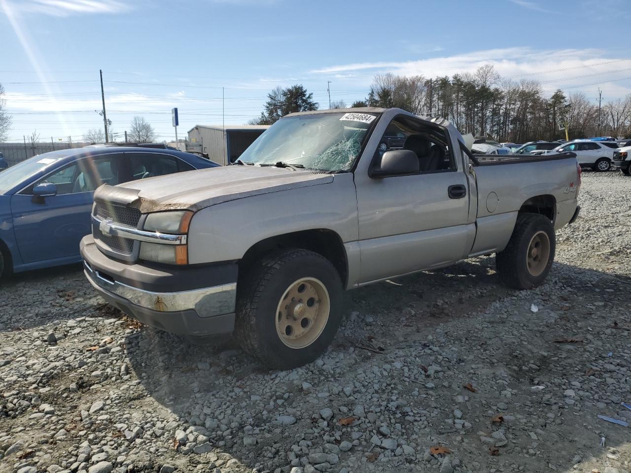 chevrolet silverado 2005 1gcek14x25z210602