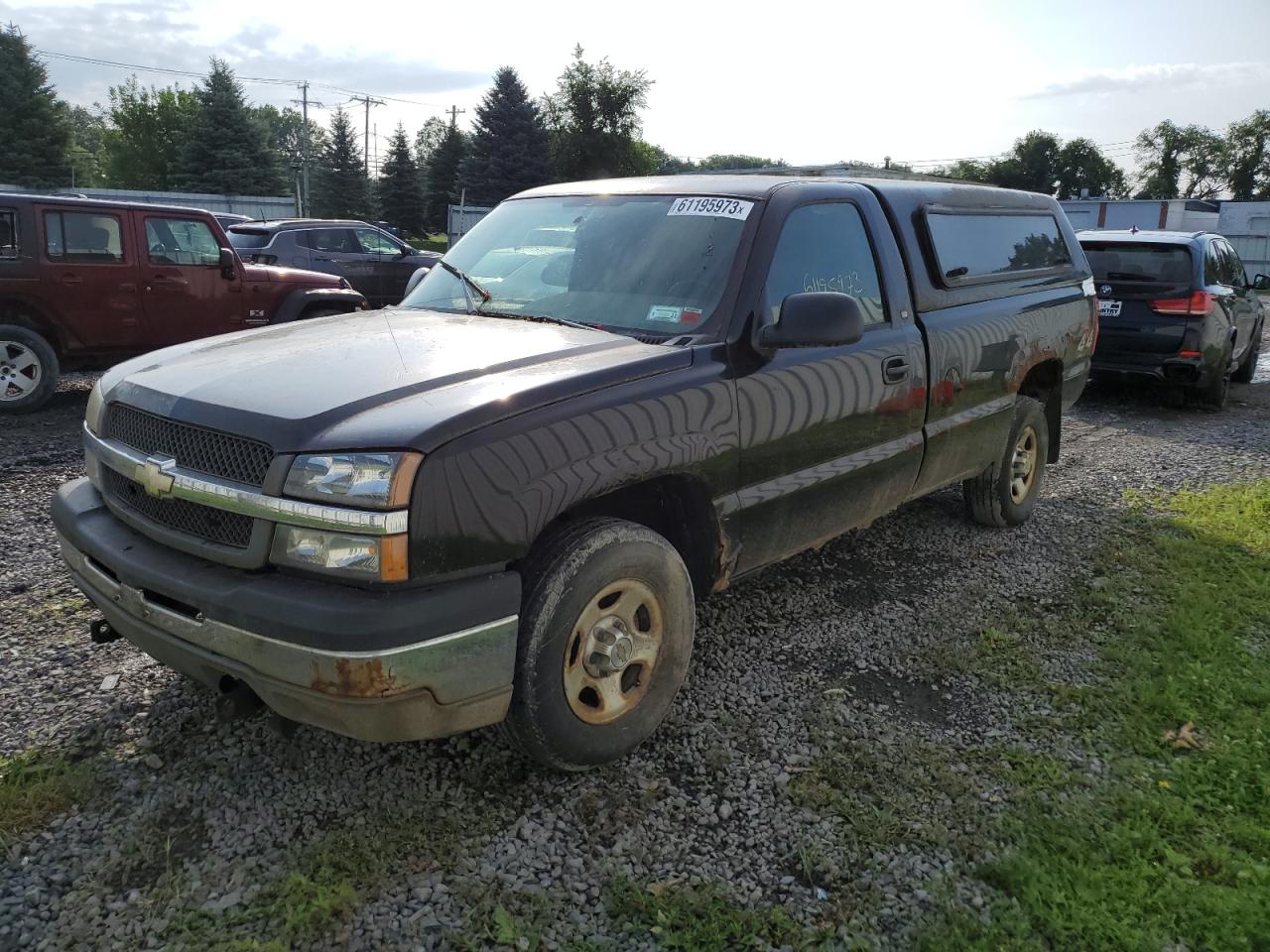 chevrolet silverado 2004 1gcek14x34z281077