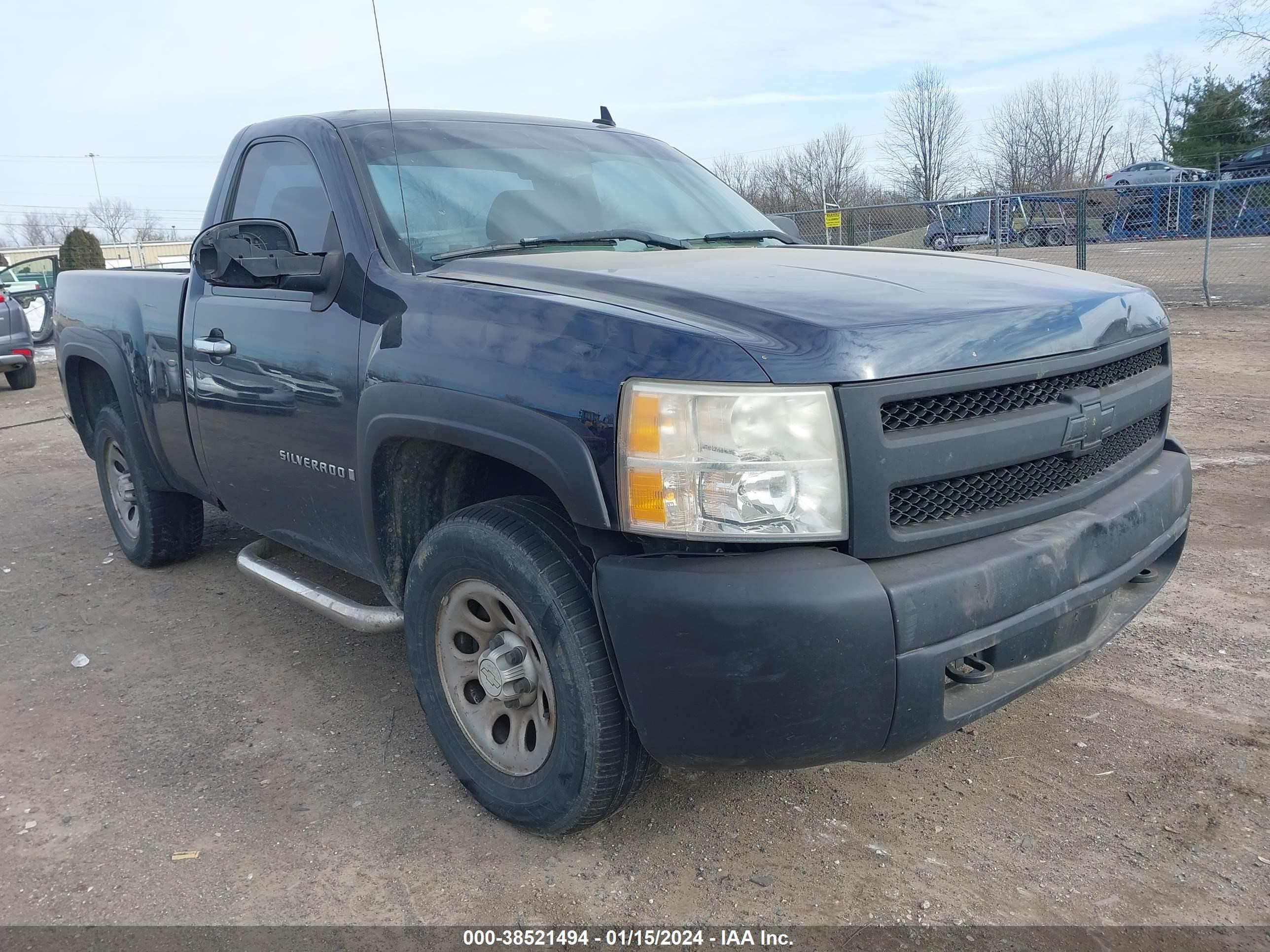 chevrolet silverado 2007 1gcek14x57z644726